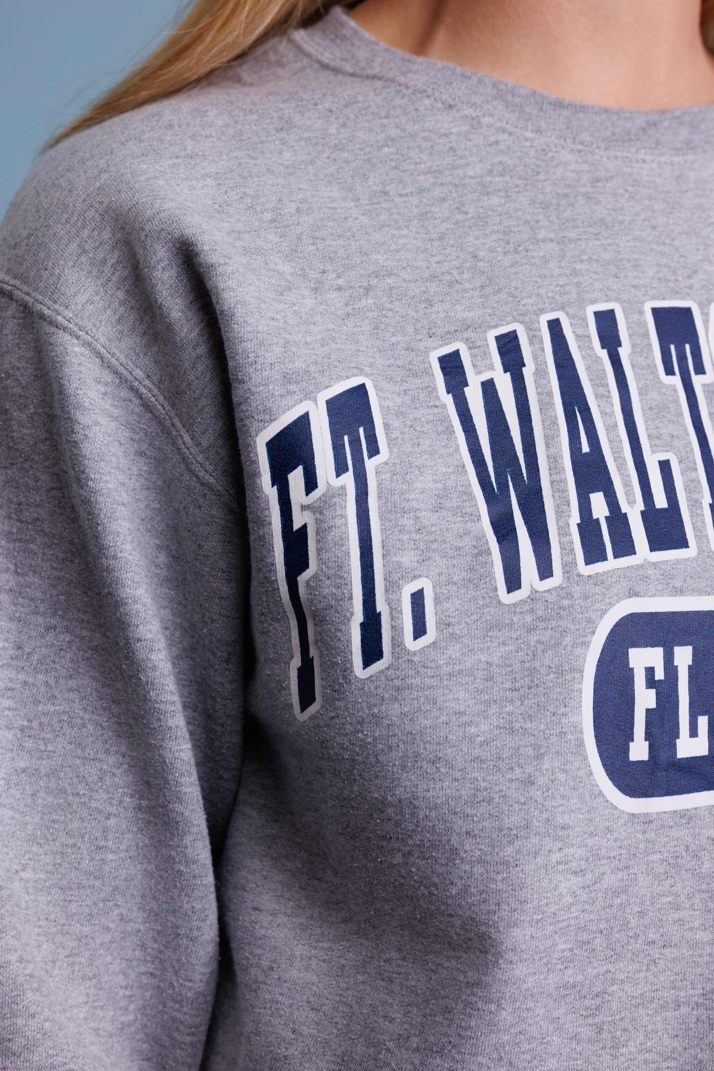 90’s Florida Grey Crewneck S/M