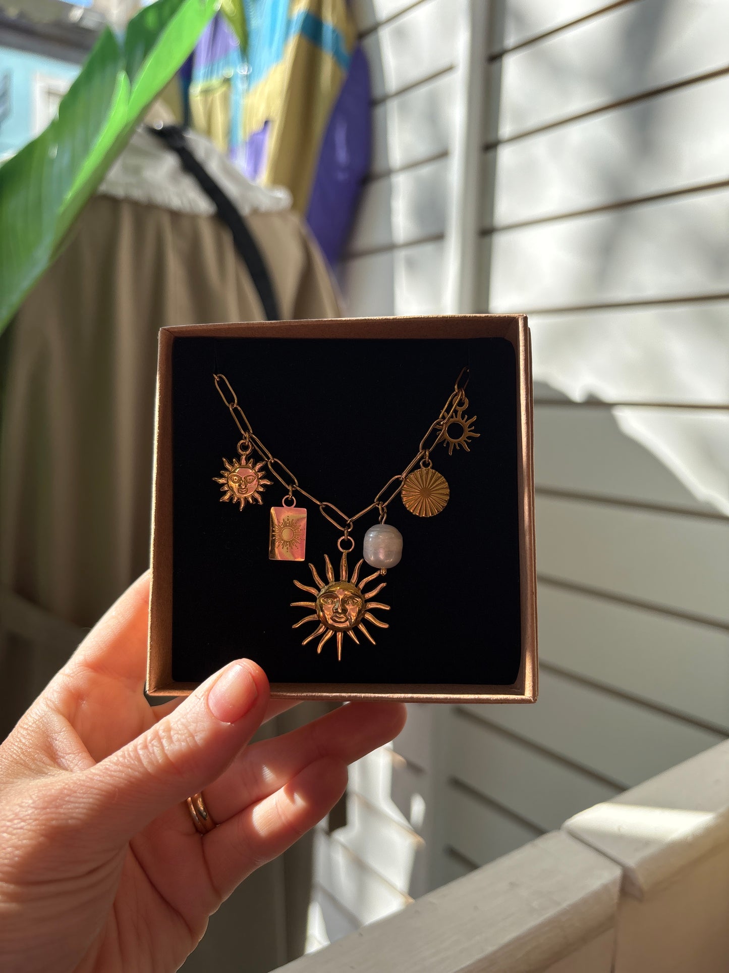 Bazou Sun Lover Charm necklace