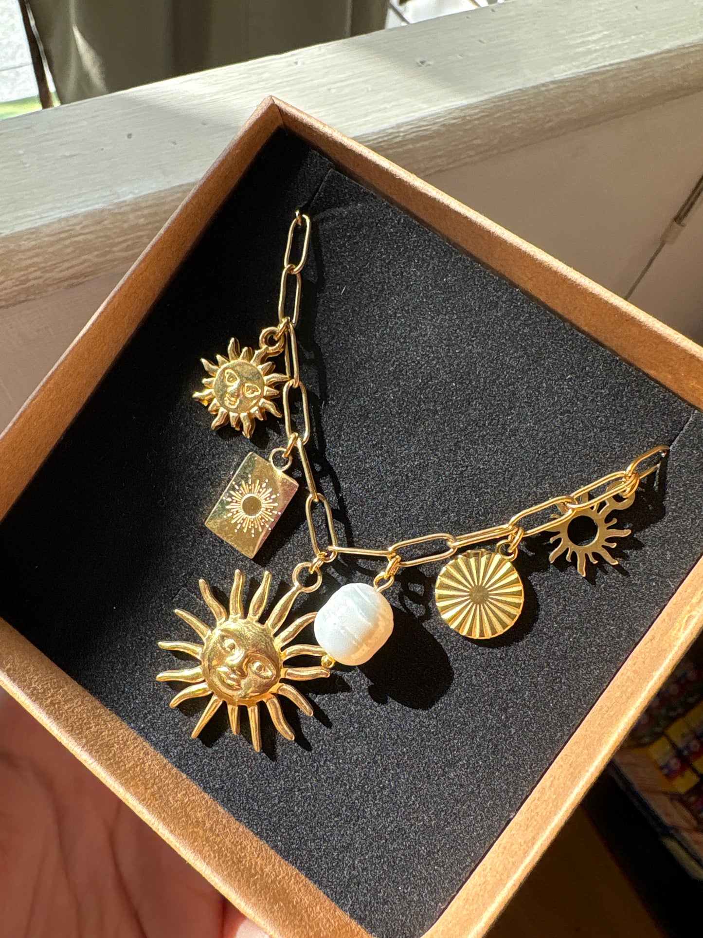 Bazou Sun Lover Charm necklace