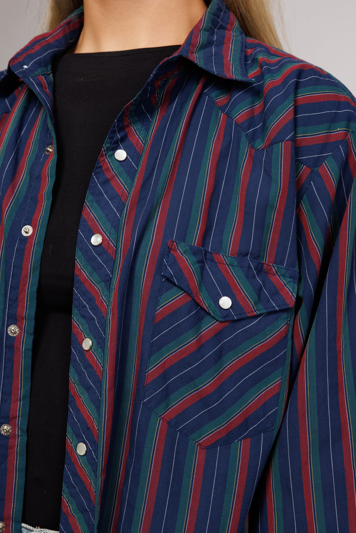 70's Western Shirt L