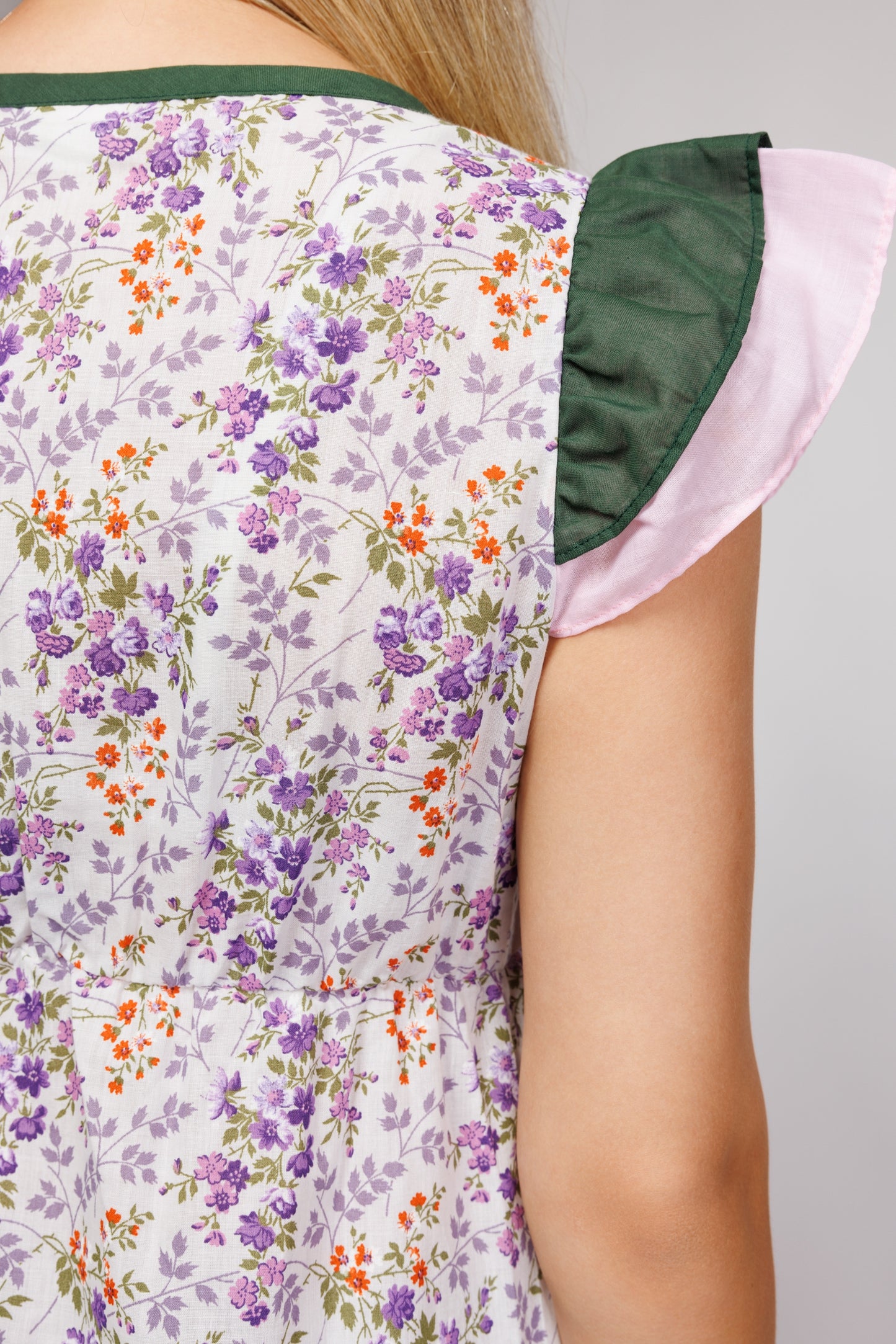1970's Prarie Maxi Dress S/M