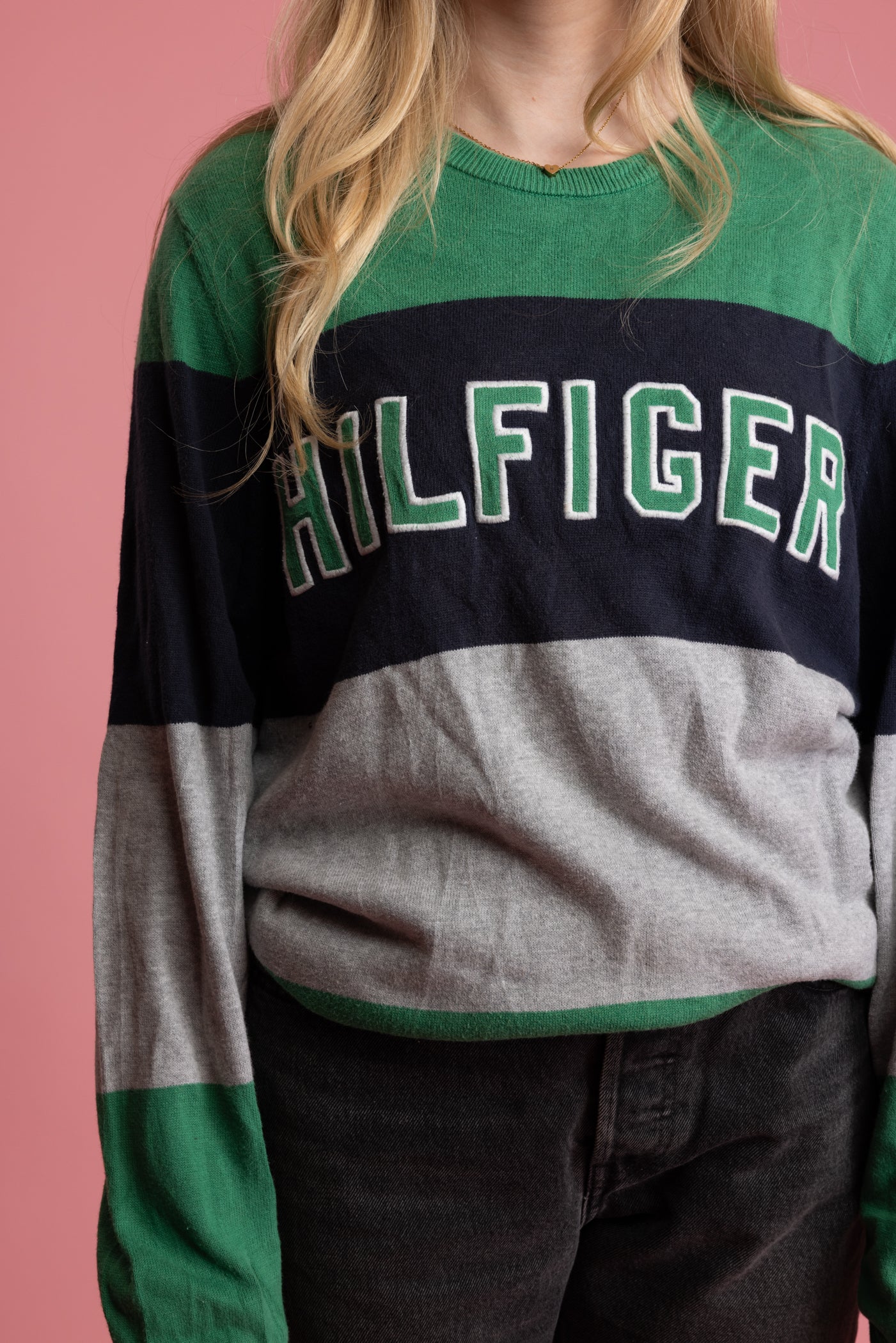 90's Tommy Hilfiger Light Knit Jumper M