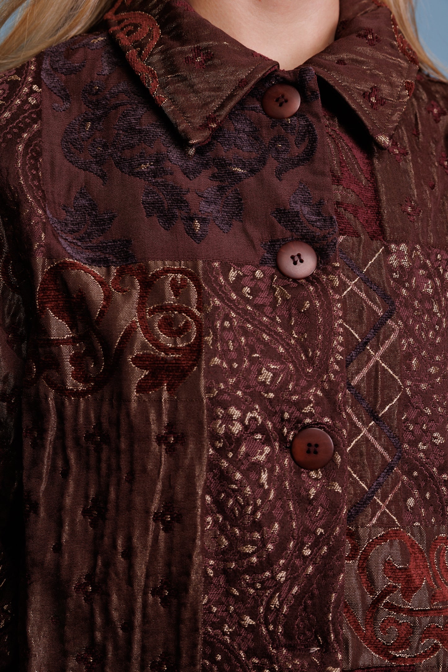 1980's Patchwork Jacket M/L