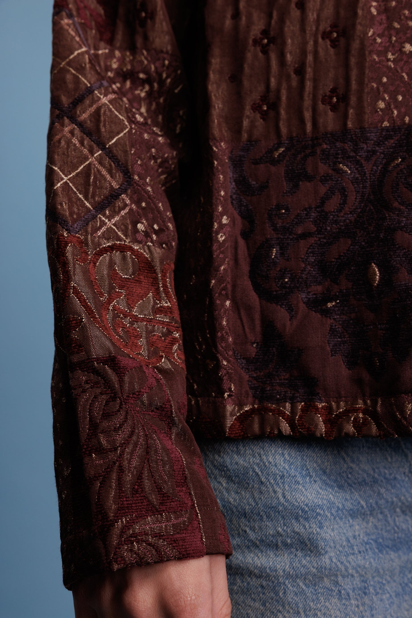 1980's Patchwork Jacket M/L