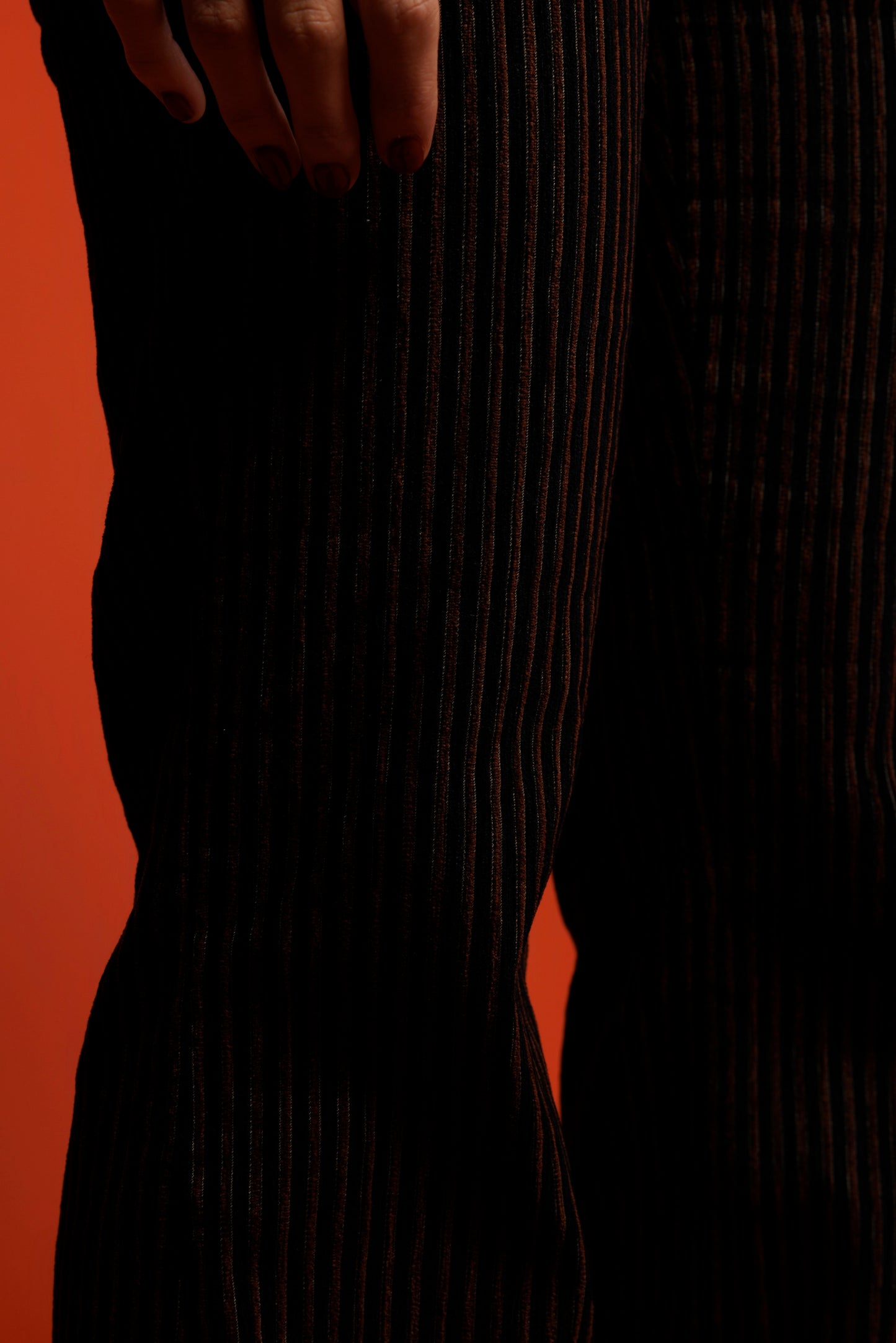 90's Bianca Pinstriped Flares S