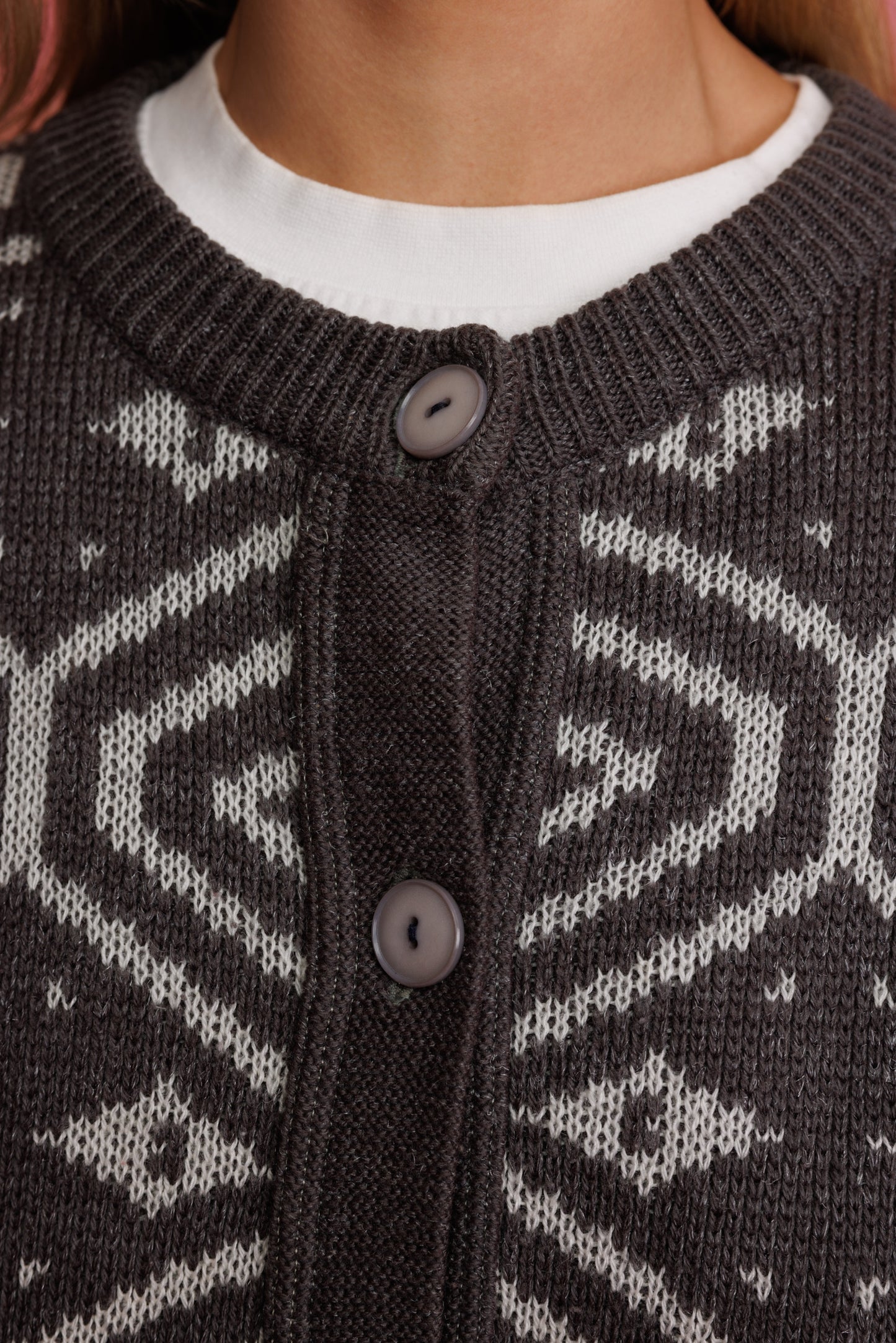 80's Hexagonal Cardi Coat M