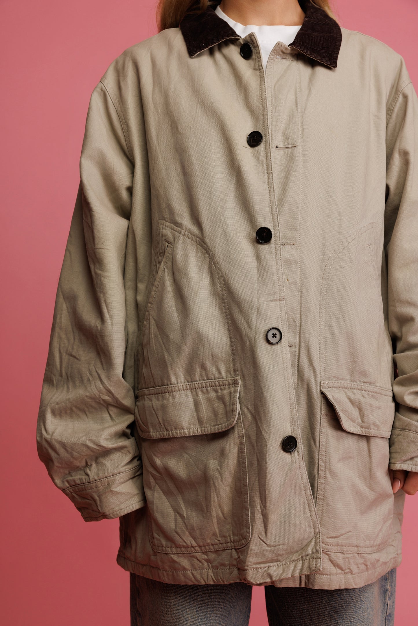 90's Lands End Barn Coat L/XL