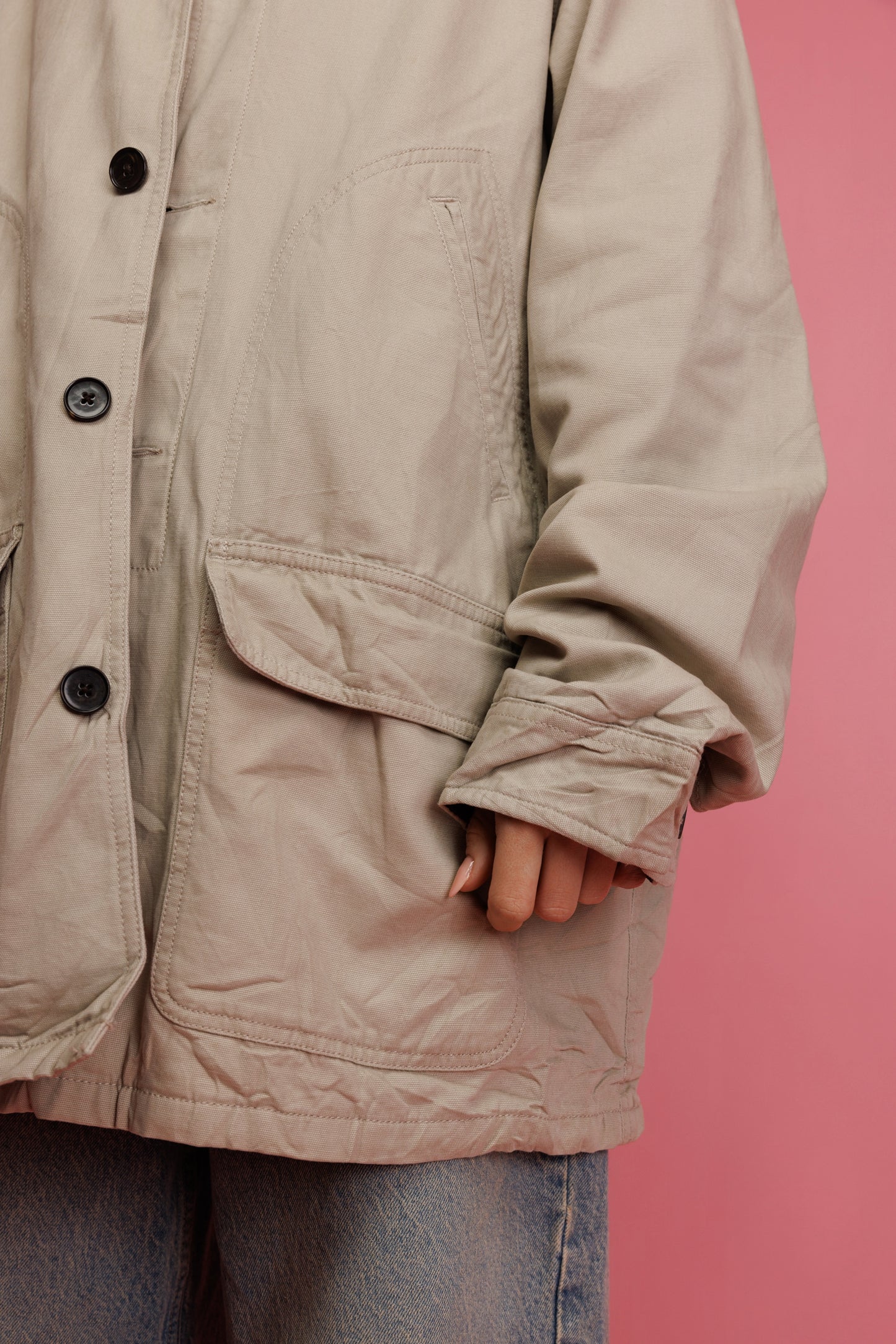 90's Lands End Barn Coat L/XL