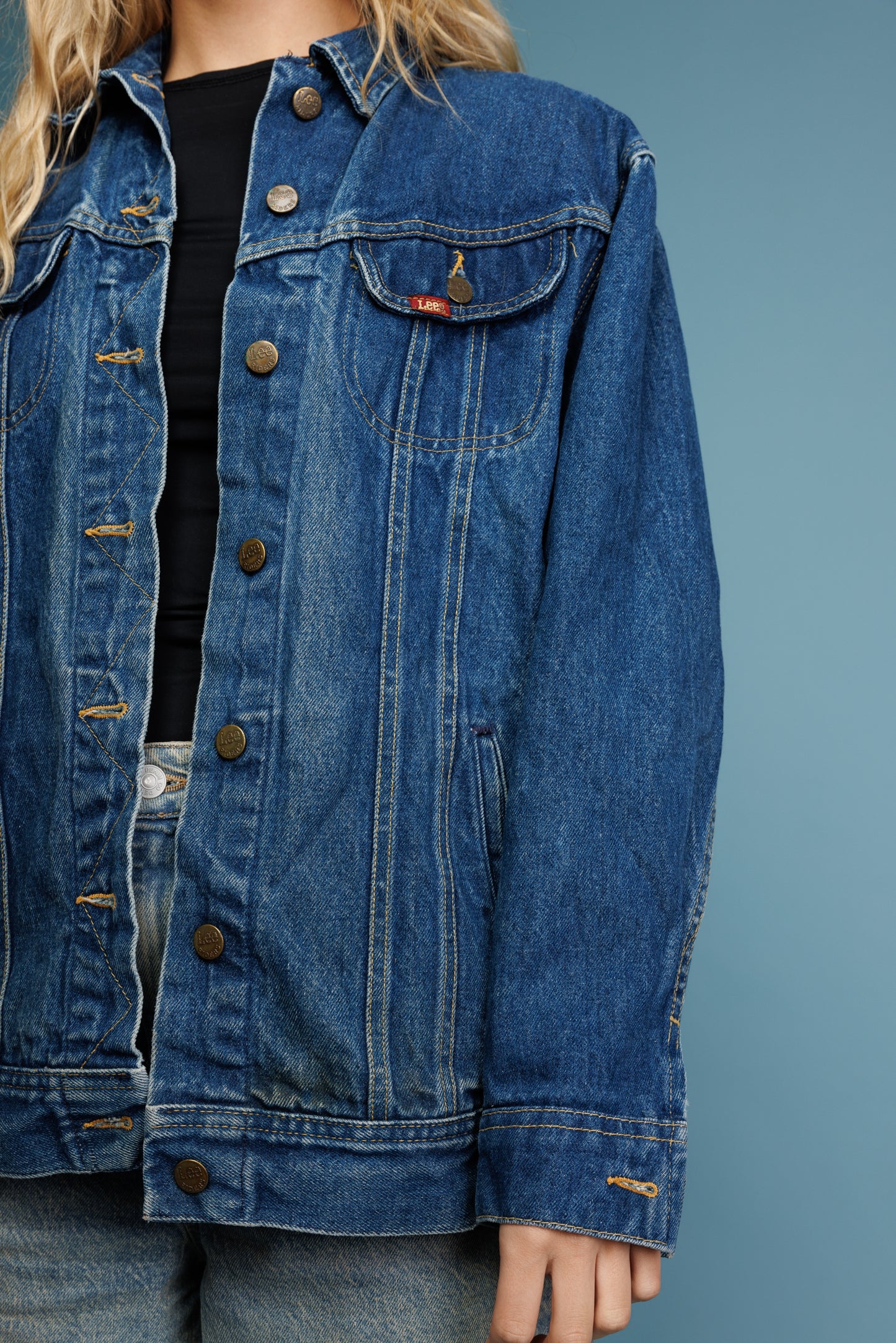 1970's Lee Denim Jacket M