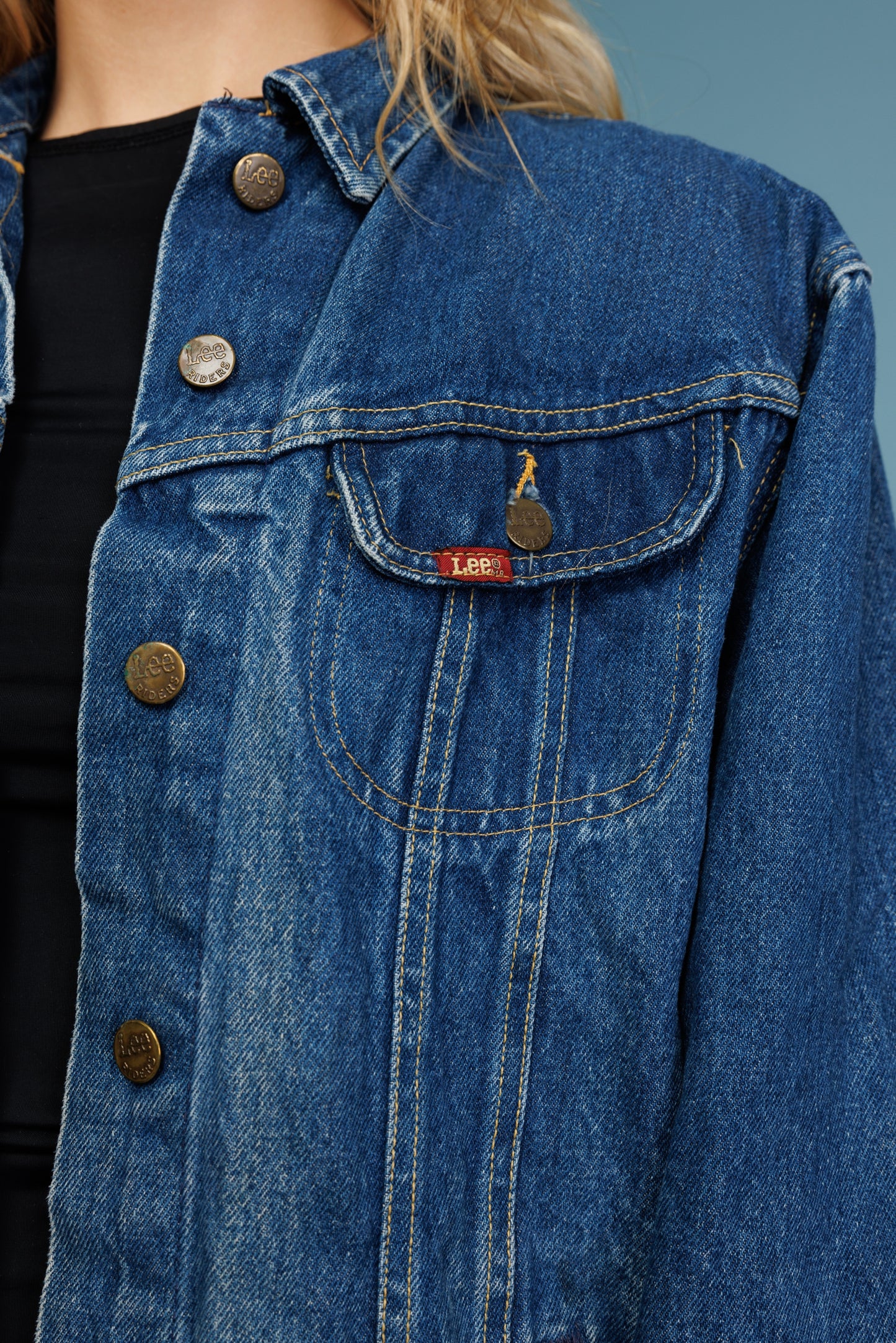 1970's Lee Denim Jacket M