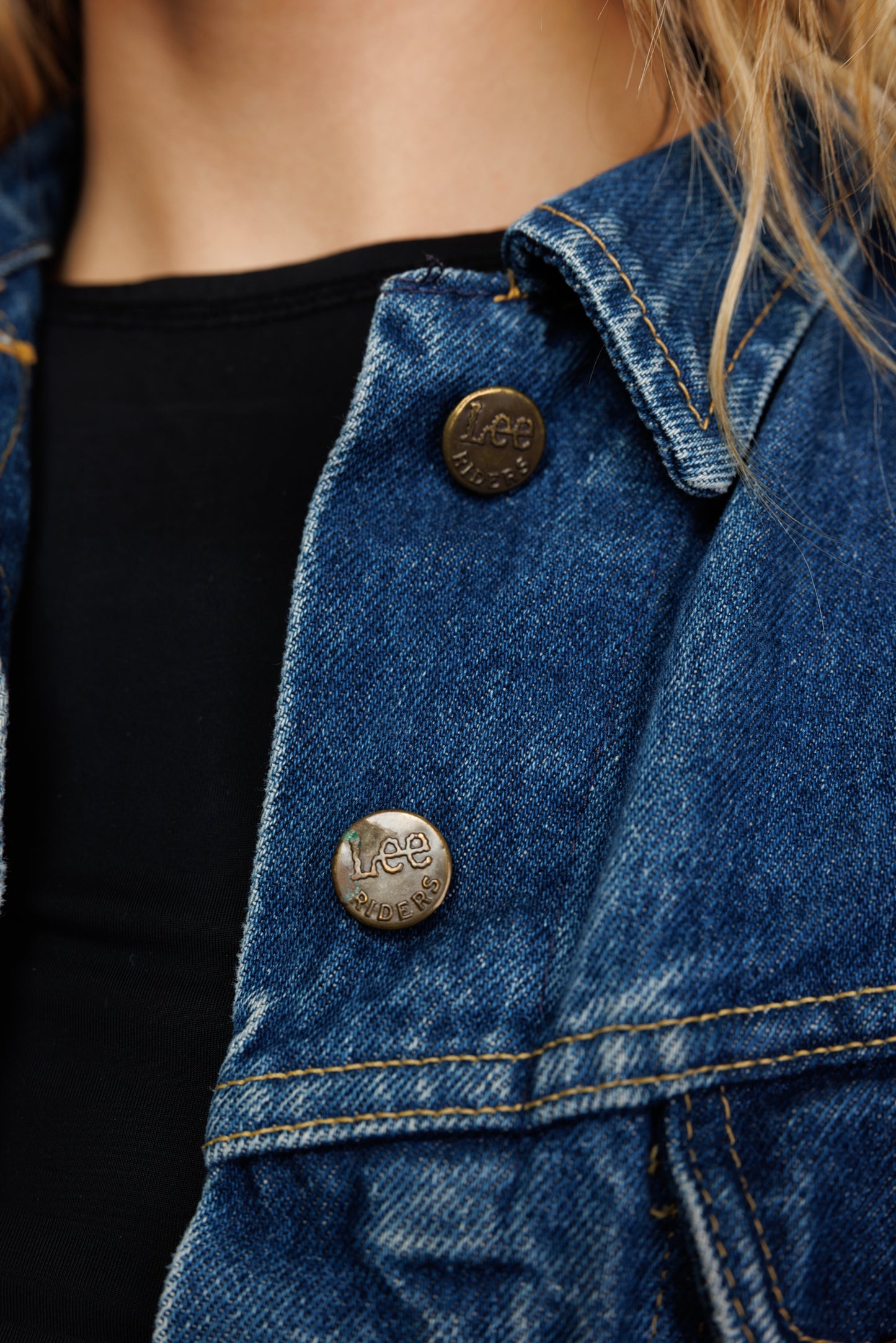 1970's Lee Denim Jacket M