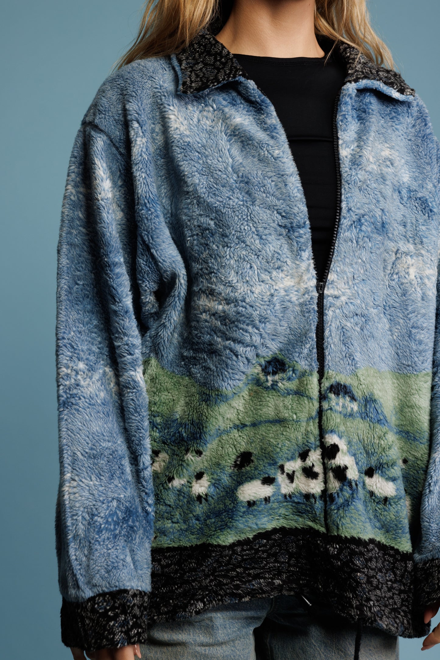 90's Sheep Fleece M