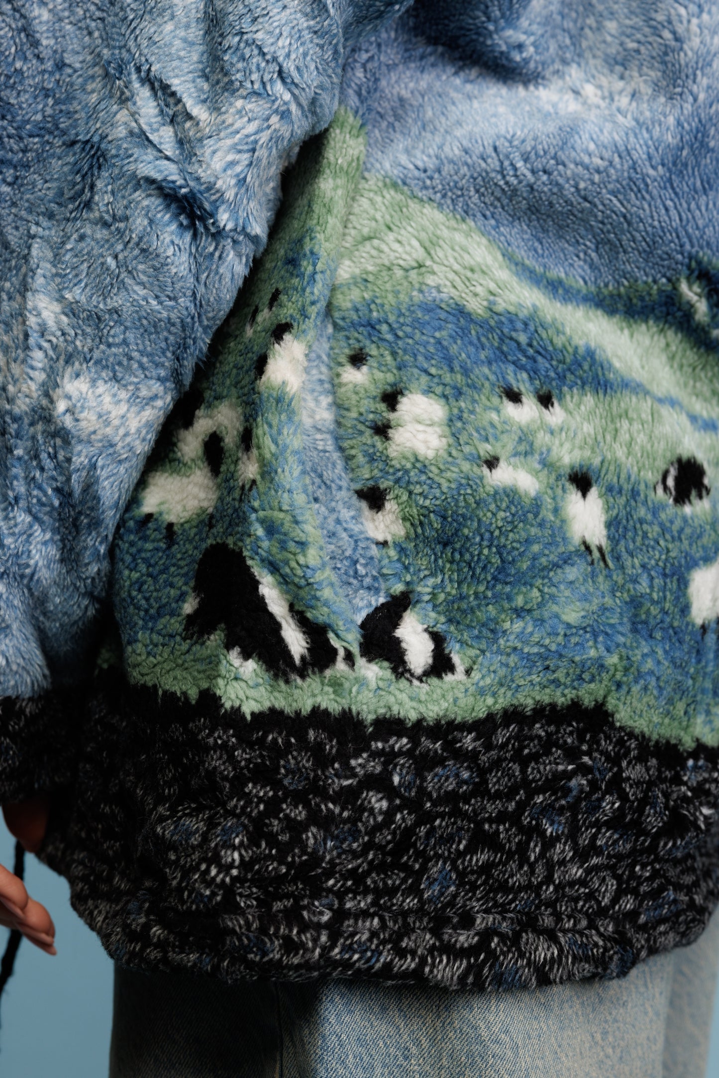 90's Sheep Fleece M