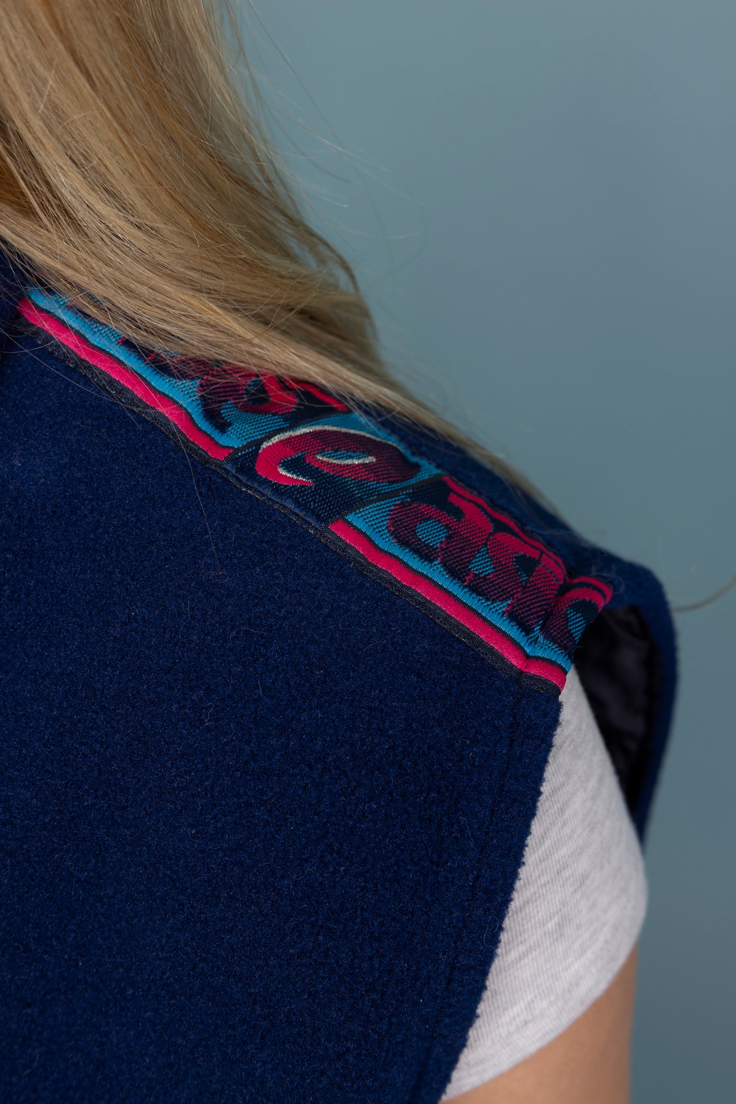 1980's Aasics Fleece Gilet M/L