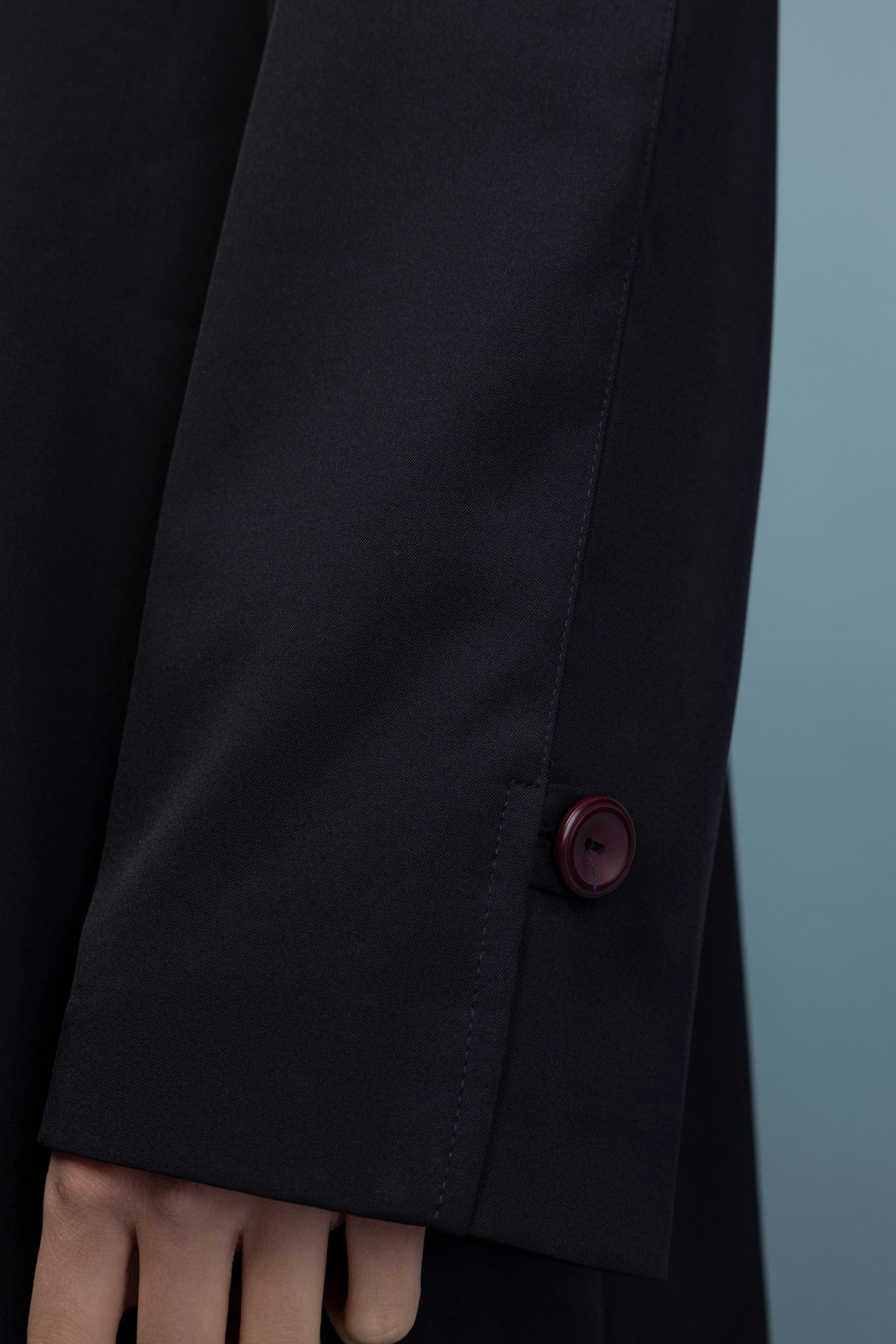 90's Navy Trenchcoat L