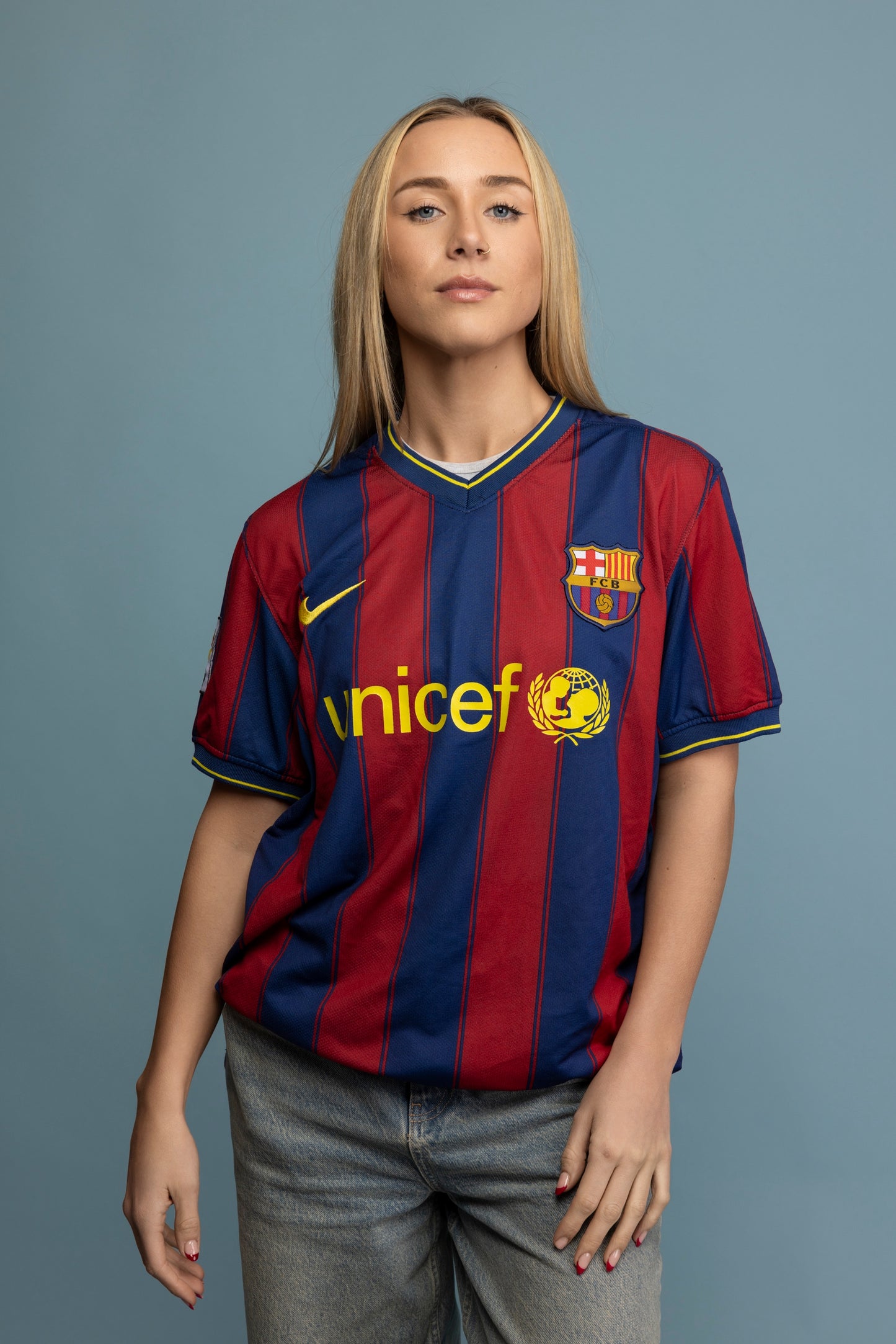 00's Barcelona Retro Jersey M/L