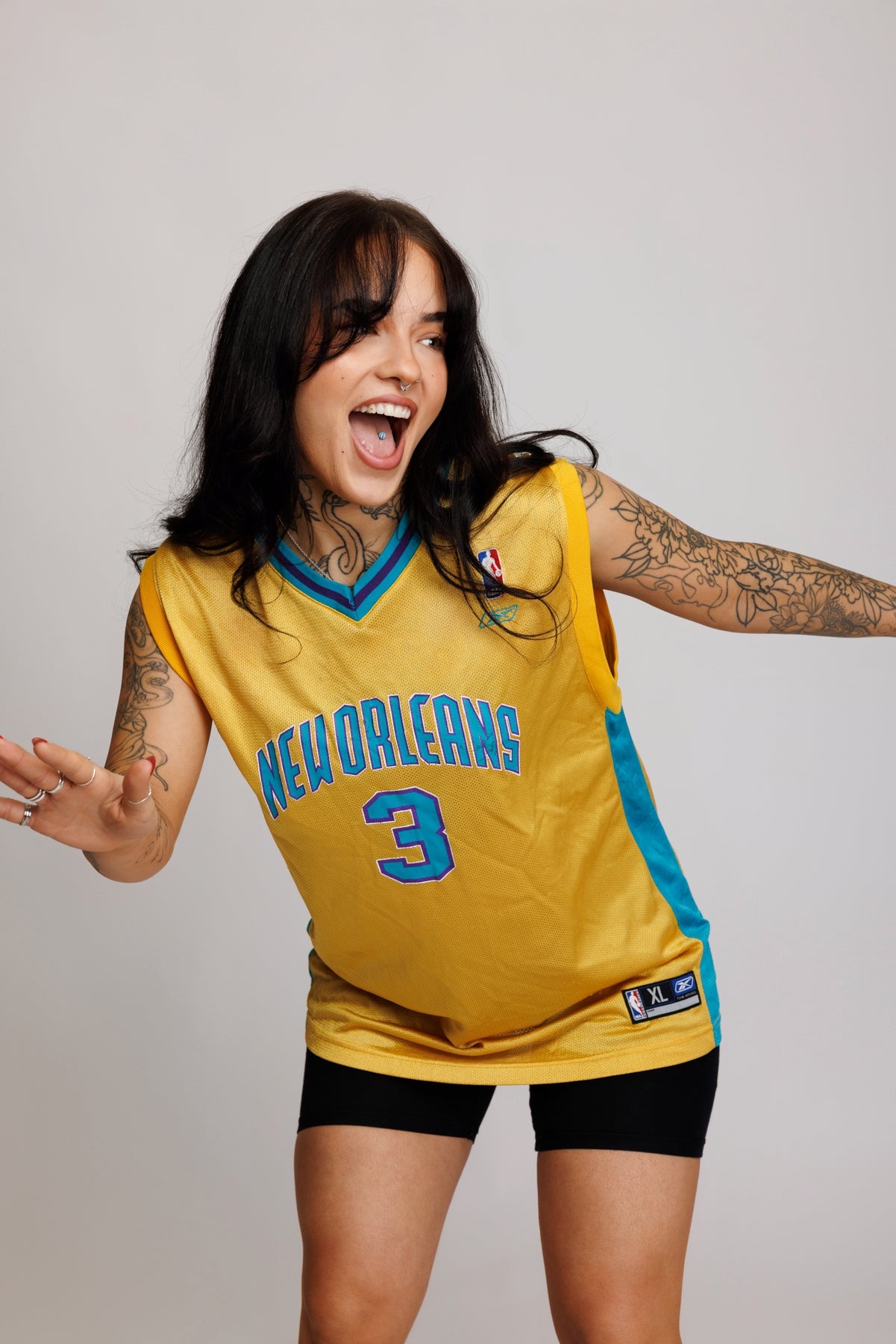 90's New Orleans Basketball Jersey S/M