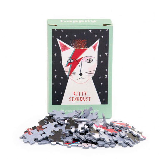 Kitty Stardust - 99 Piece Mini Cat Jigsaw Puzzle