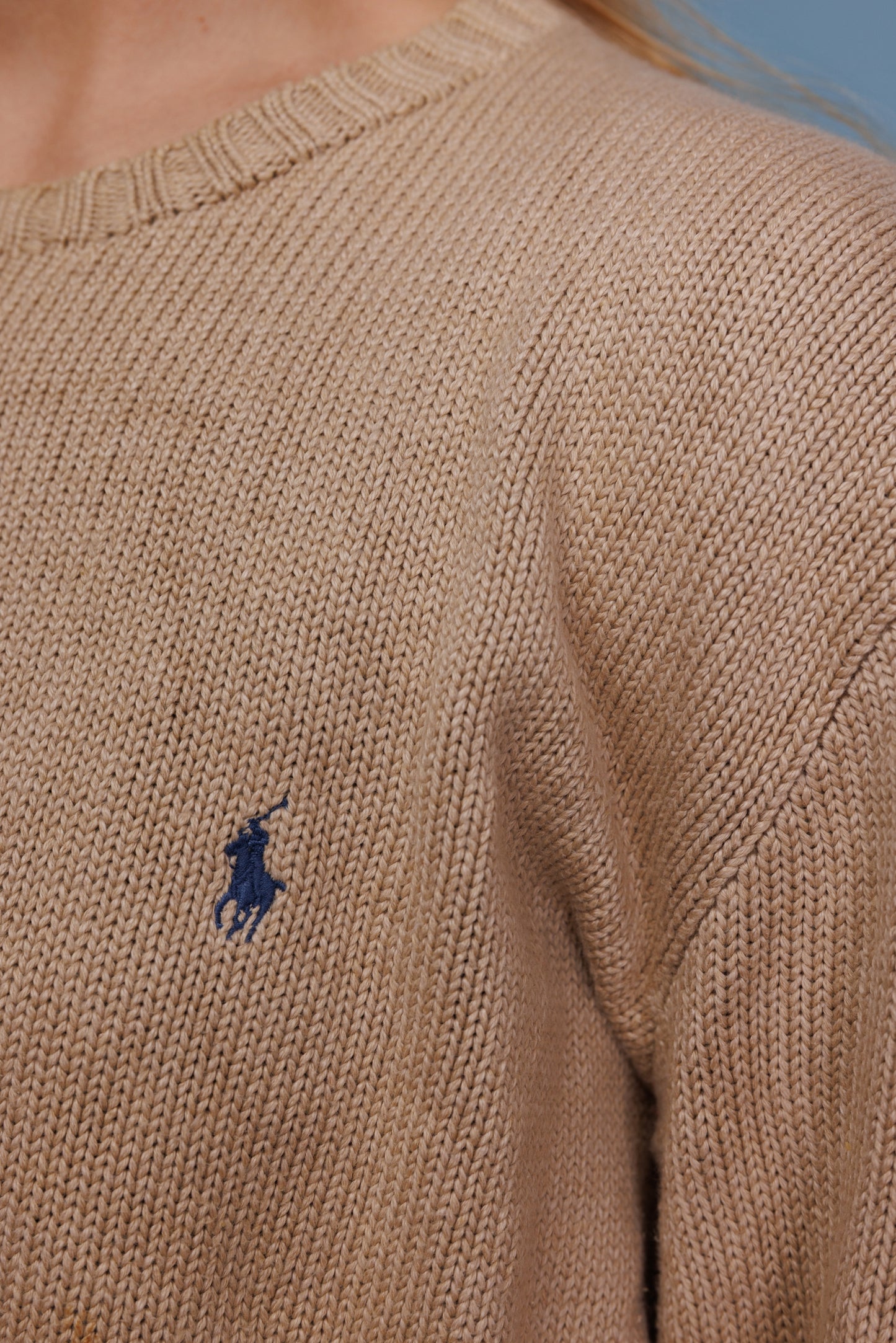 90’s Deadstock Ralph Lauren Cotton Knit Jumper L