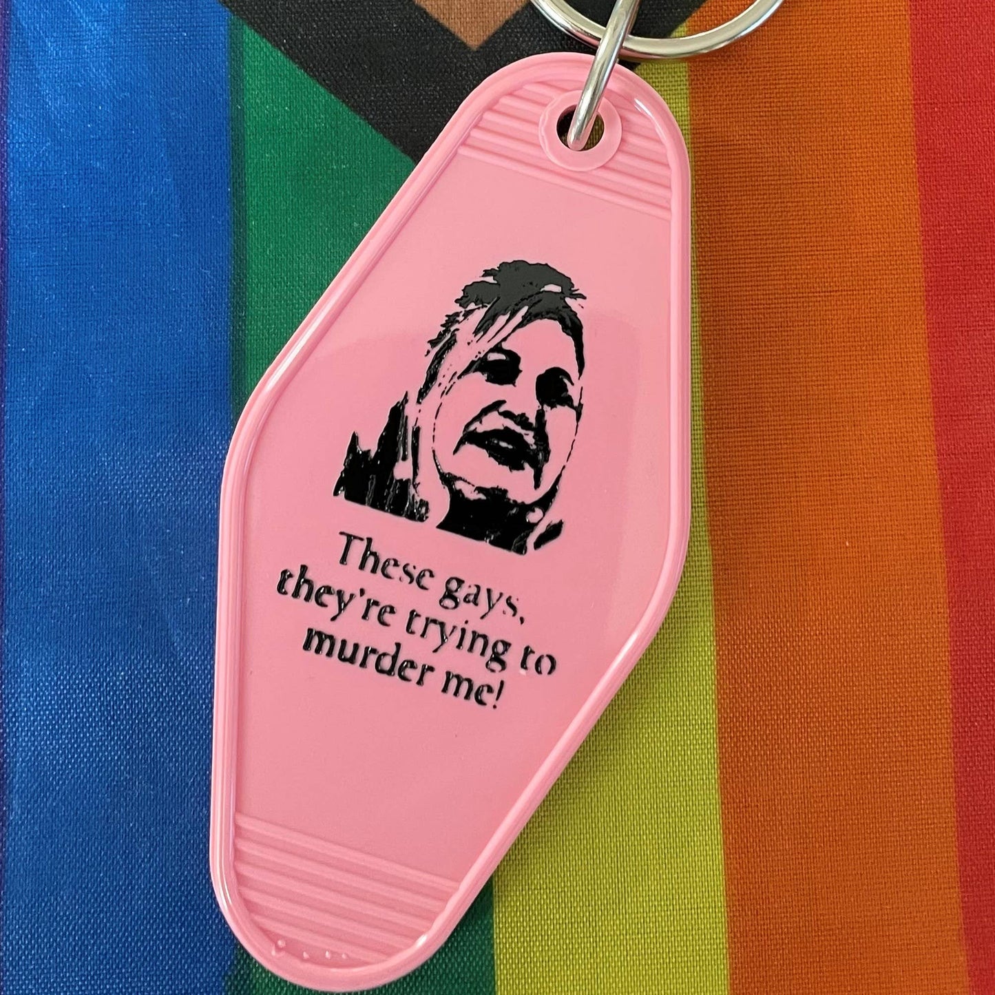 Motel Key Fob - White Lotus Resort, Tanya McQuoid