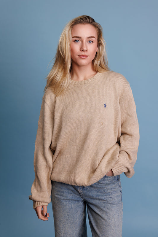 90’s Deadstock Ralph Lauren Cotton Knit Jumper L