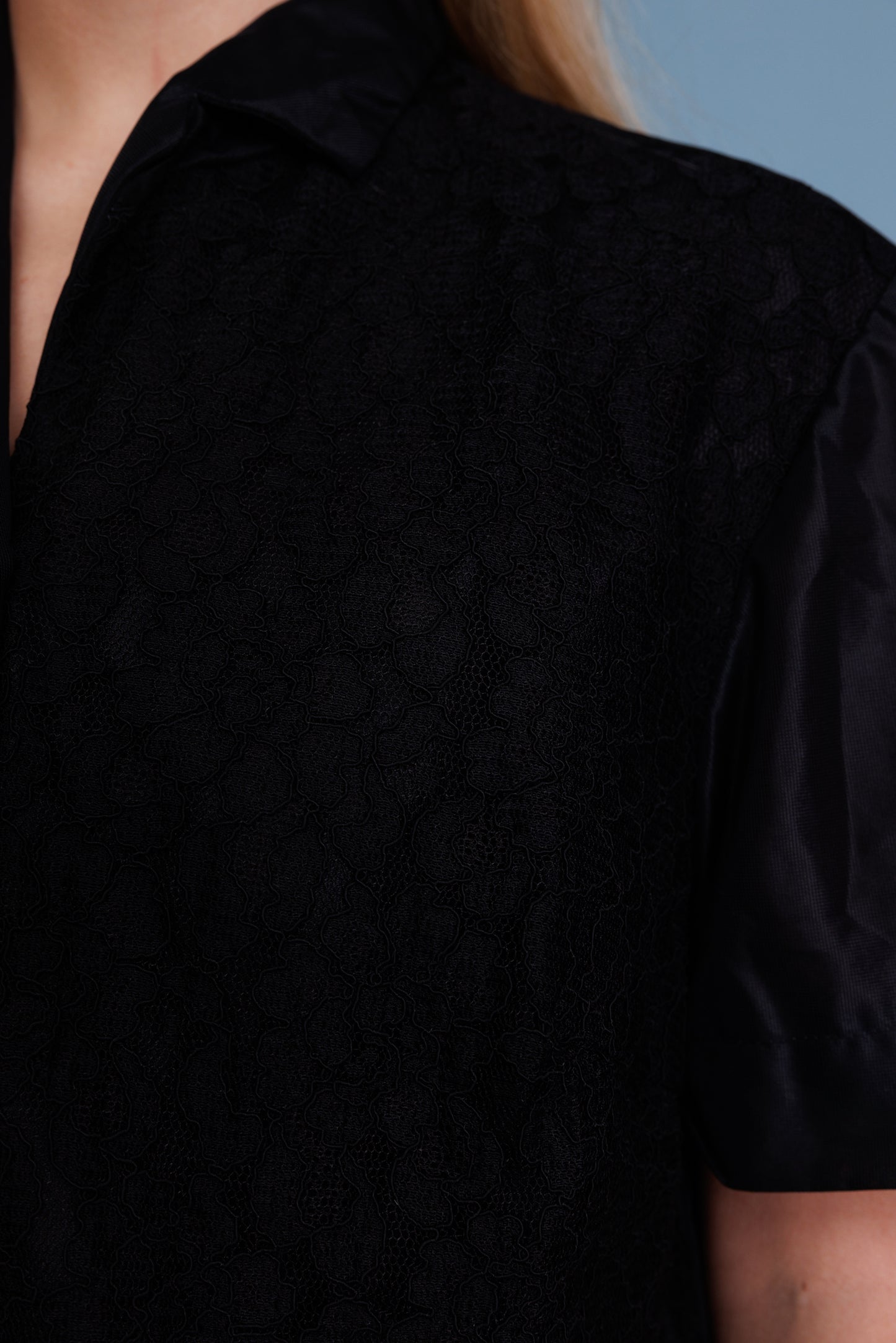 80’s Lacy Bowling Shirt M