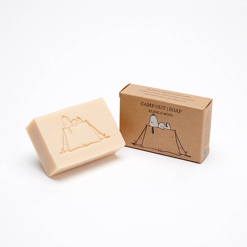 Peanuts Camp Out Soap