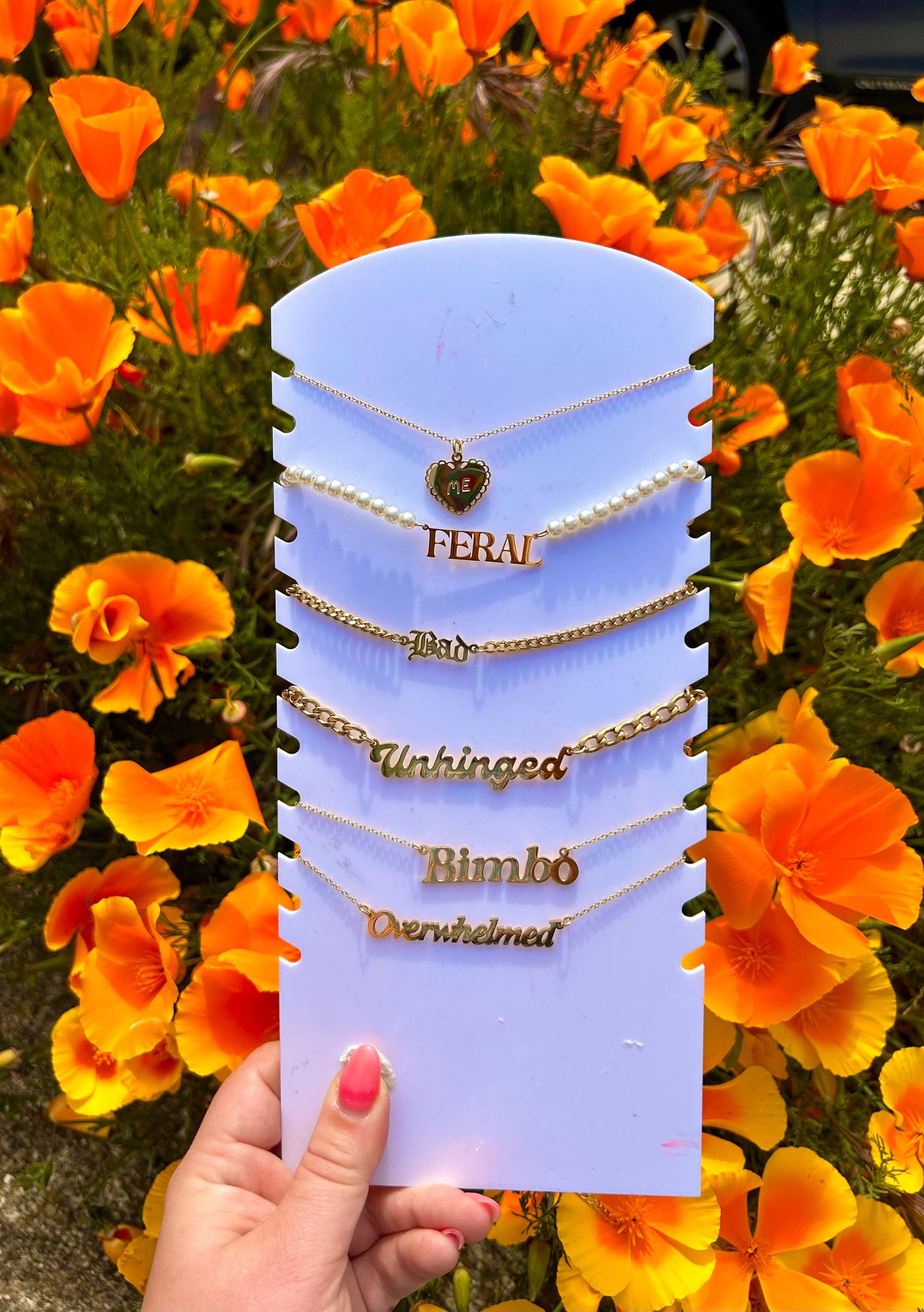 Unhinged Nameplate Necklace