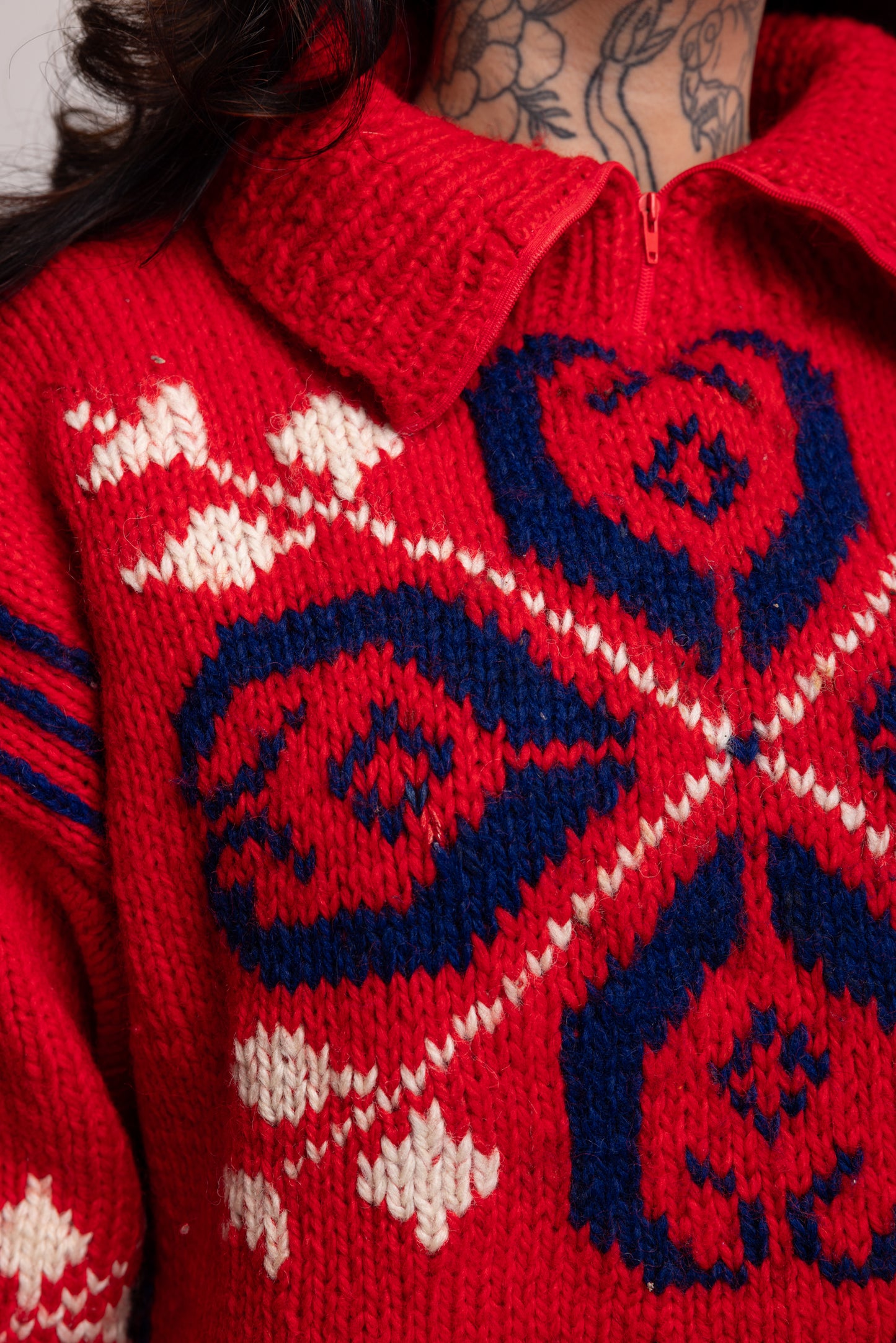 70's Norwegian Knit L