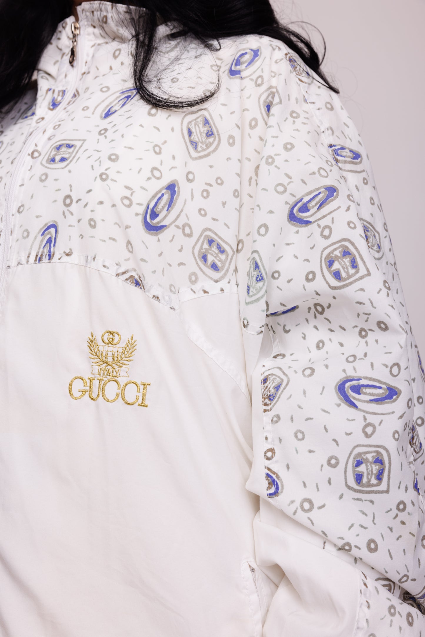 1980's Gucci Shell Jacket XL