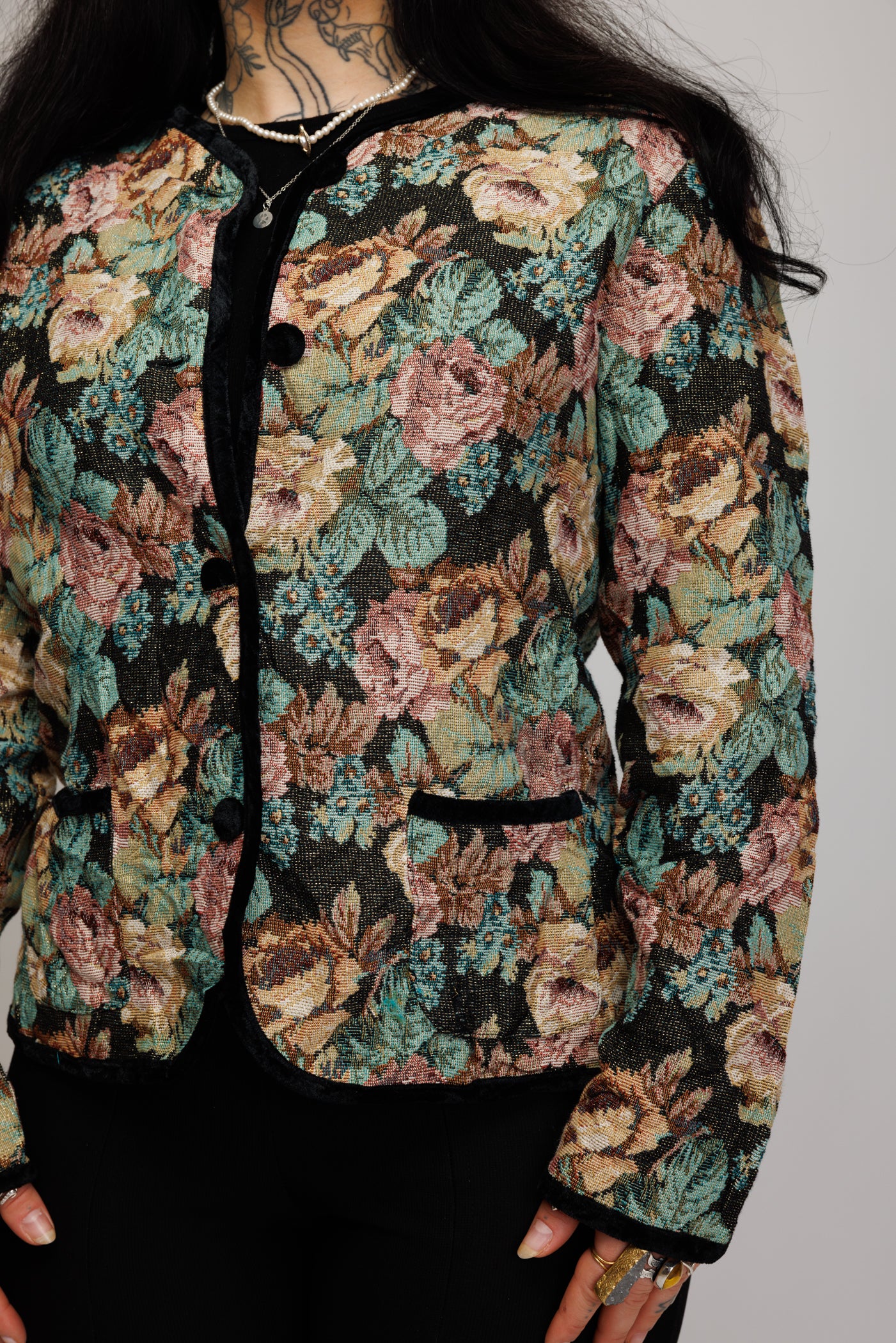 80's Tapestry Jacket S/M