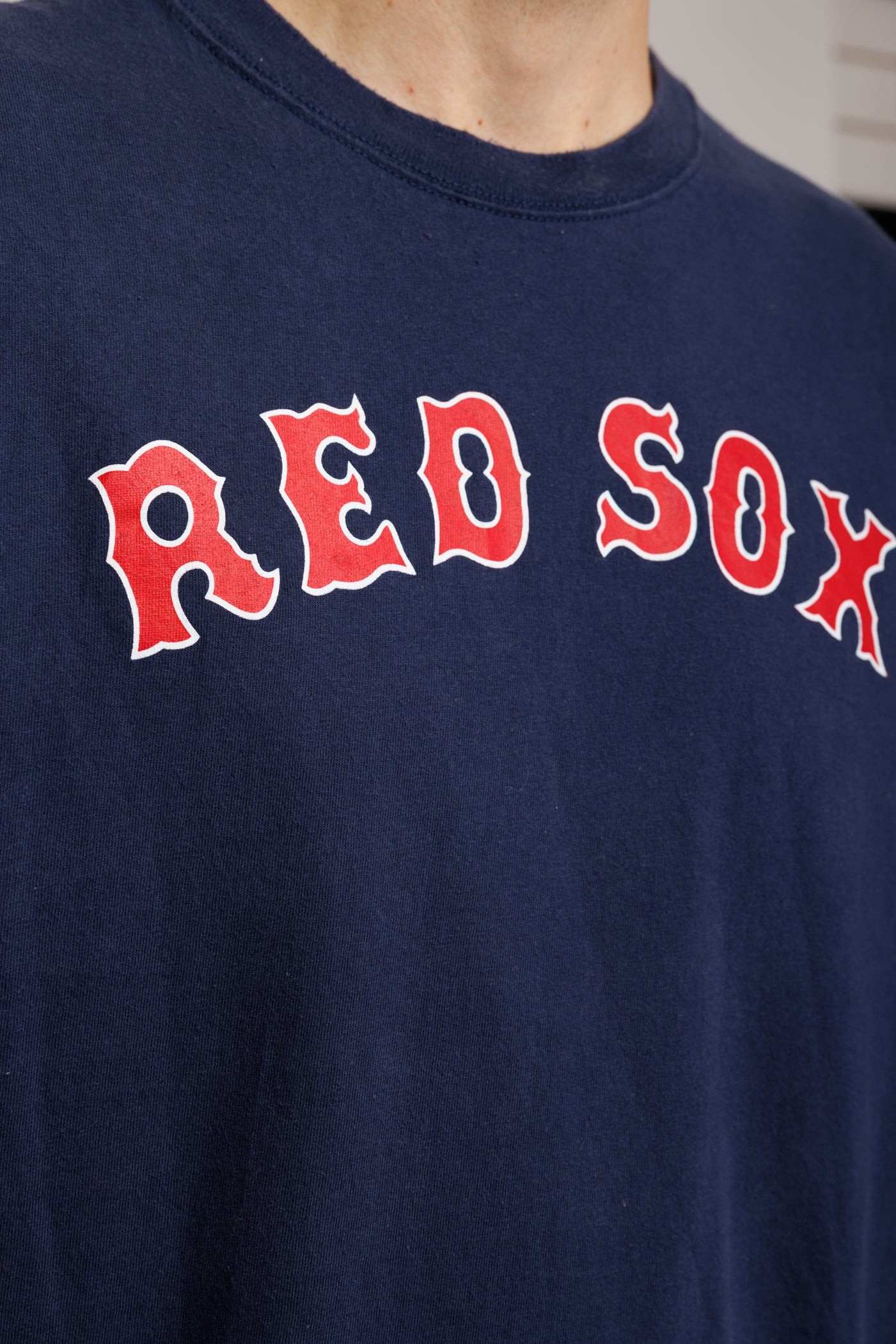 90's Oritiz Red Sox Tee L