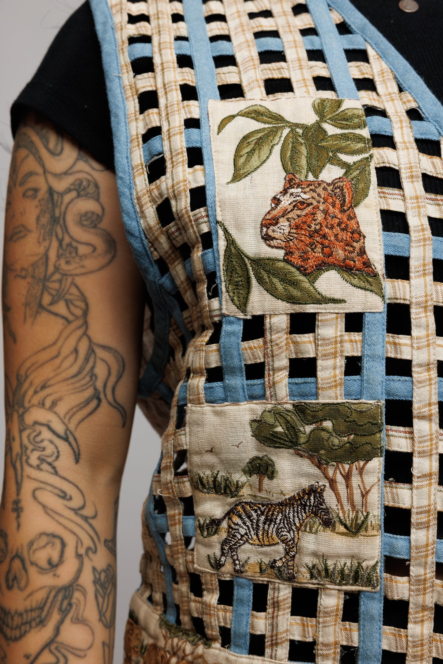 70's Safari Vest M/L