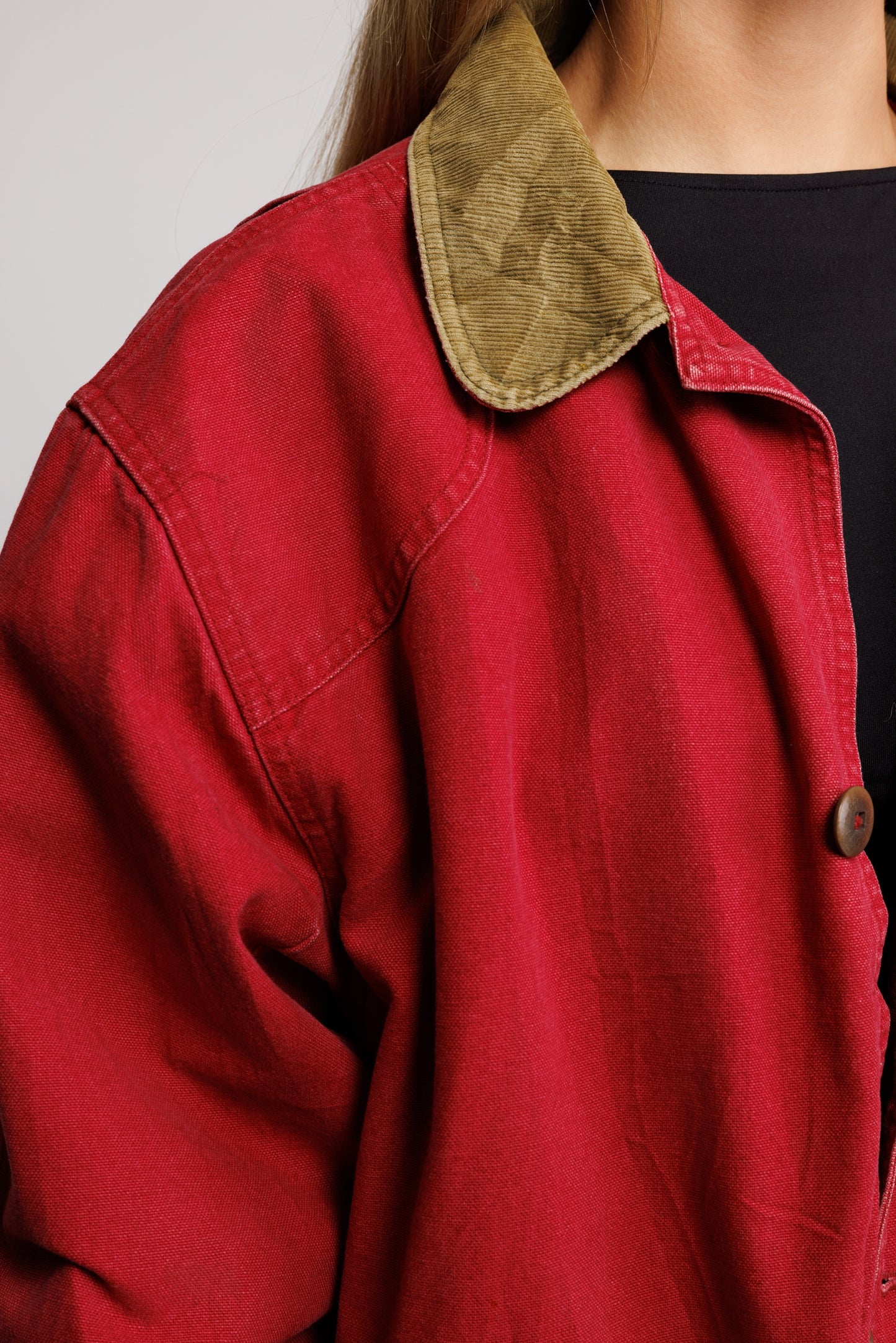 90's LL Bean Red Barn Jacket M/L