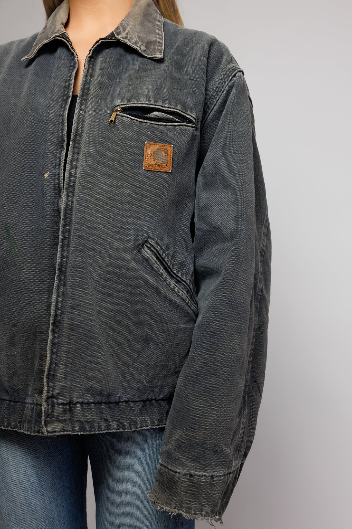 90's Made in USA Detroit Carhartt Jacket L