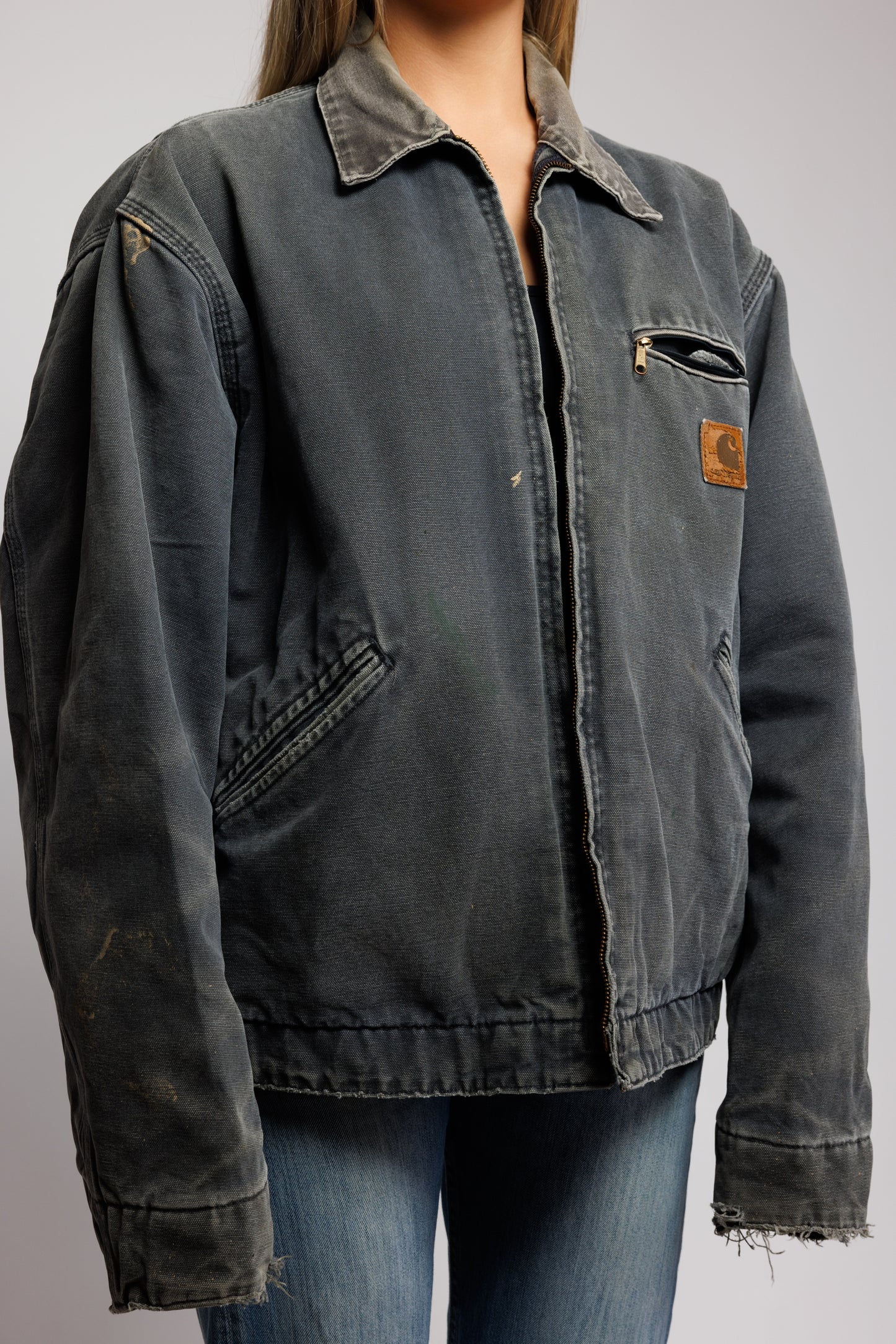 90's Made in USA Detroit Carhartt Jacket L