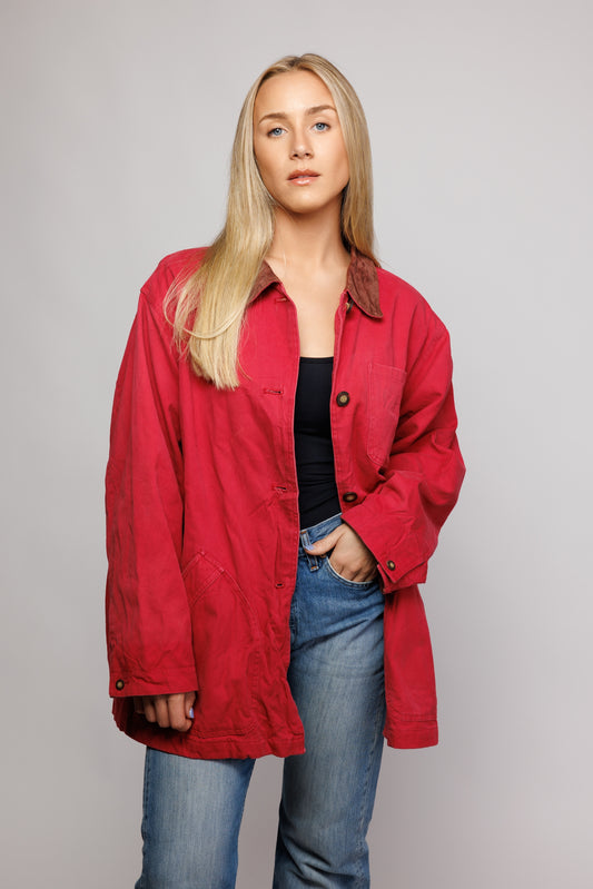 80's Red Barn Coat M/L