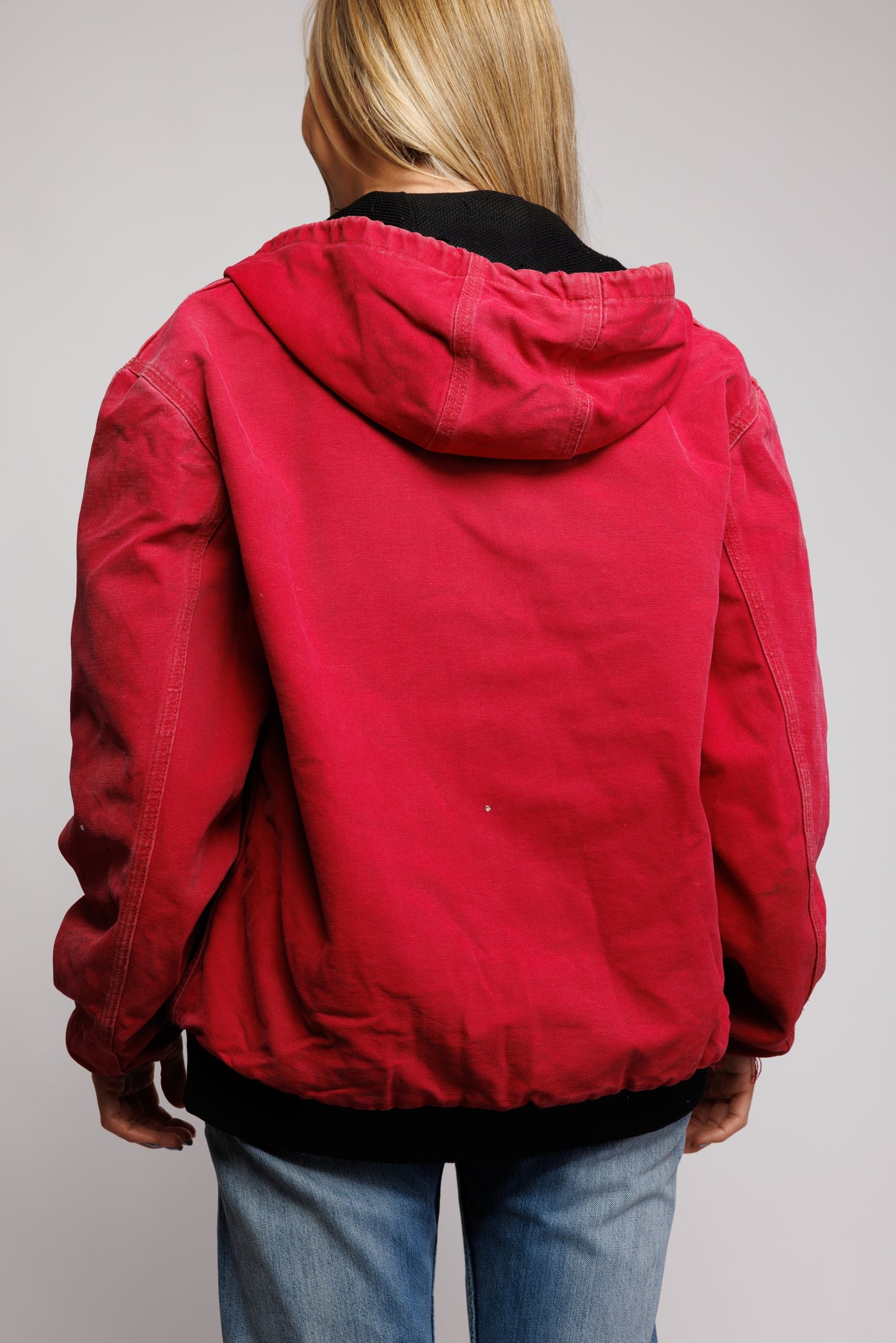 90's Red Carhartt Workwear Jacket S/M