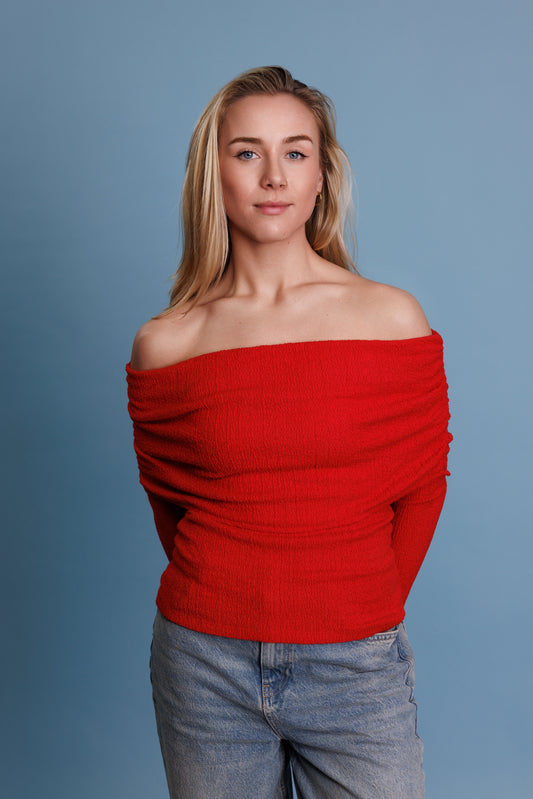 00’s Red Slinky Top XS/S