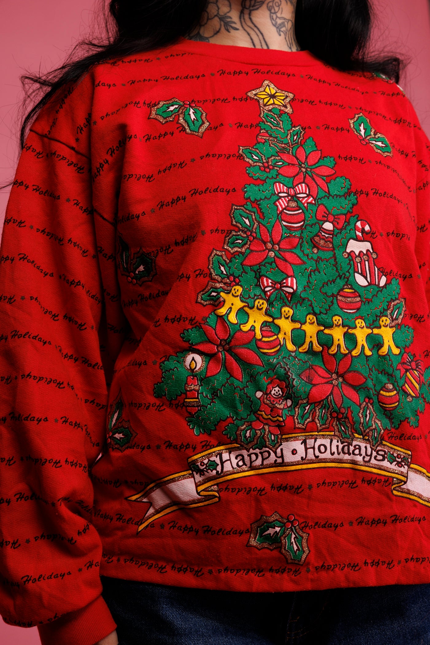 1970's Christmas Jumper M