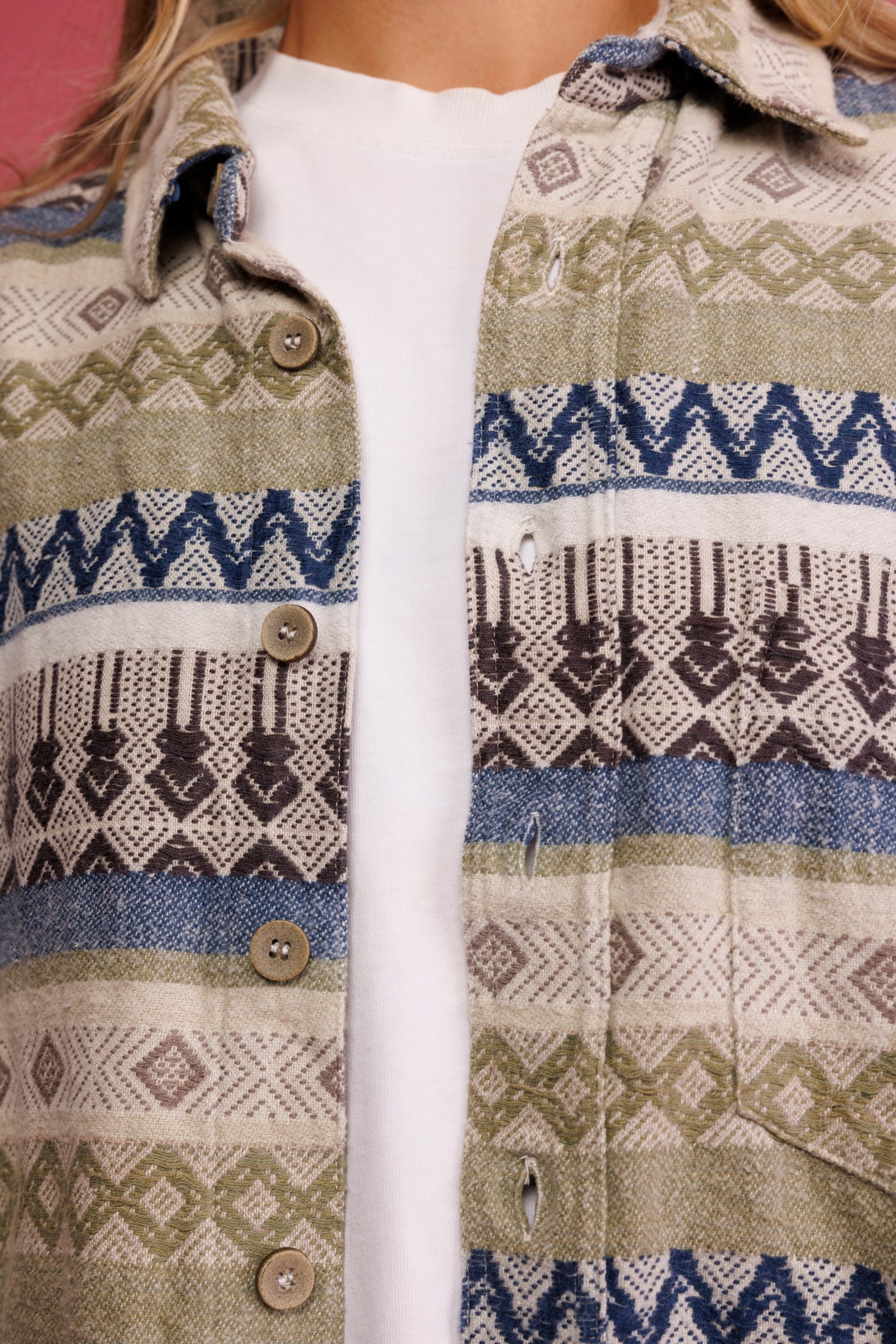 80's Supersoft Aztec Shirt L/XL