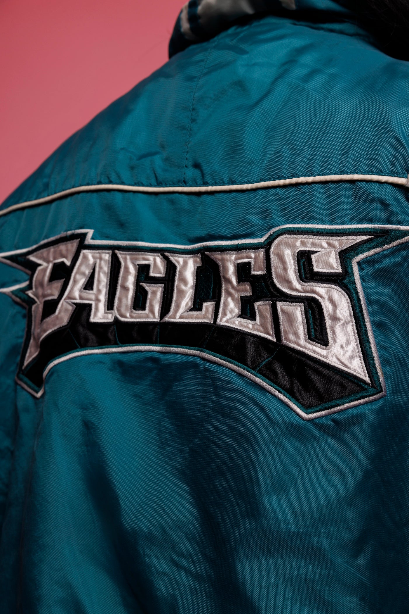 90's Philadelphia Eagles Pro Player Football Jacket XL