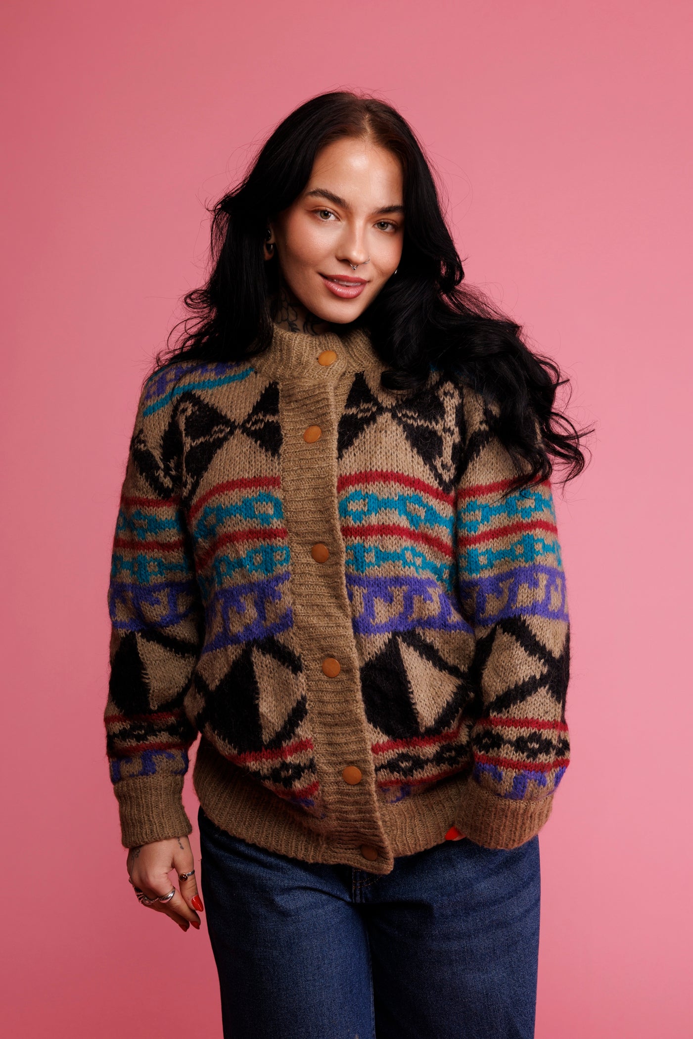 80's Navajo Cardi S/M