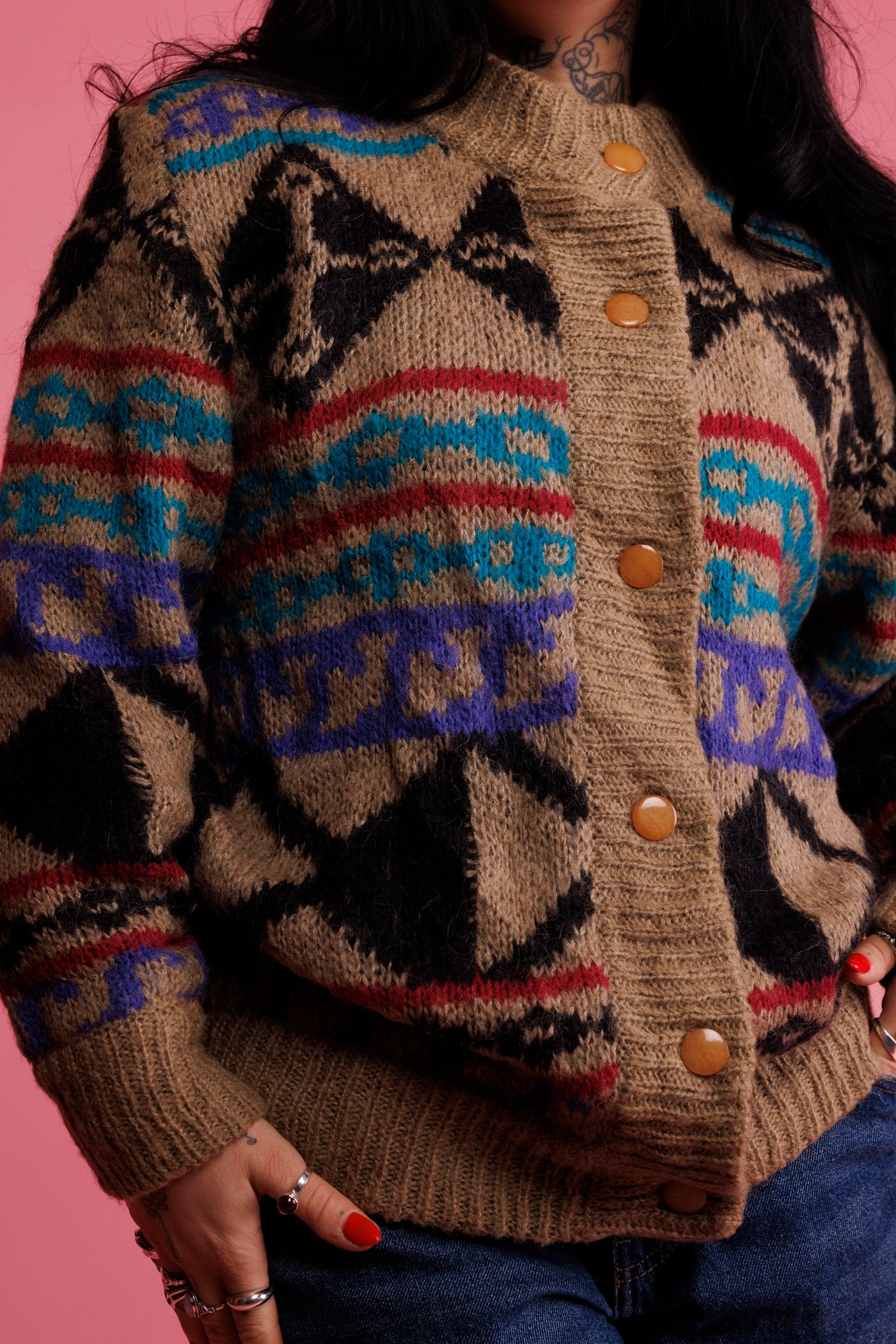 80's Navajo Cardi S/M