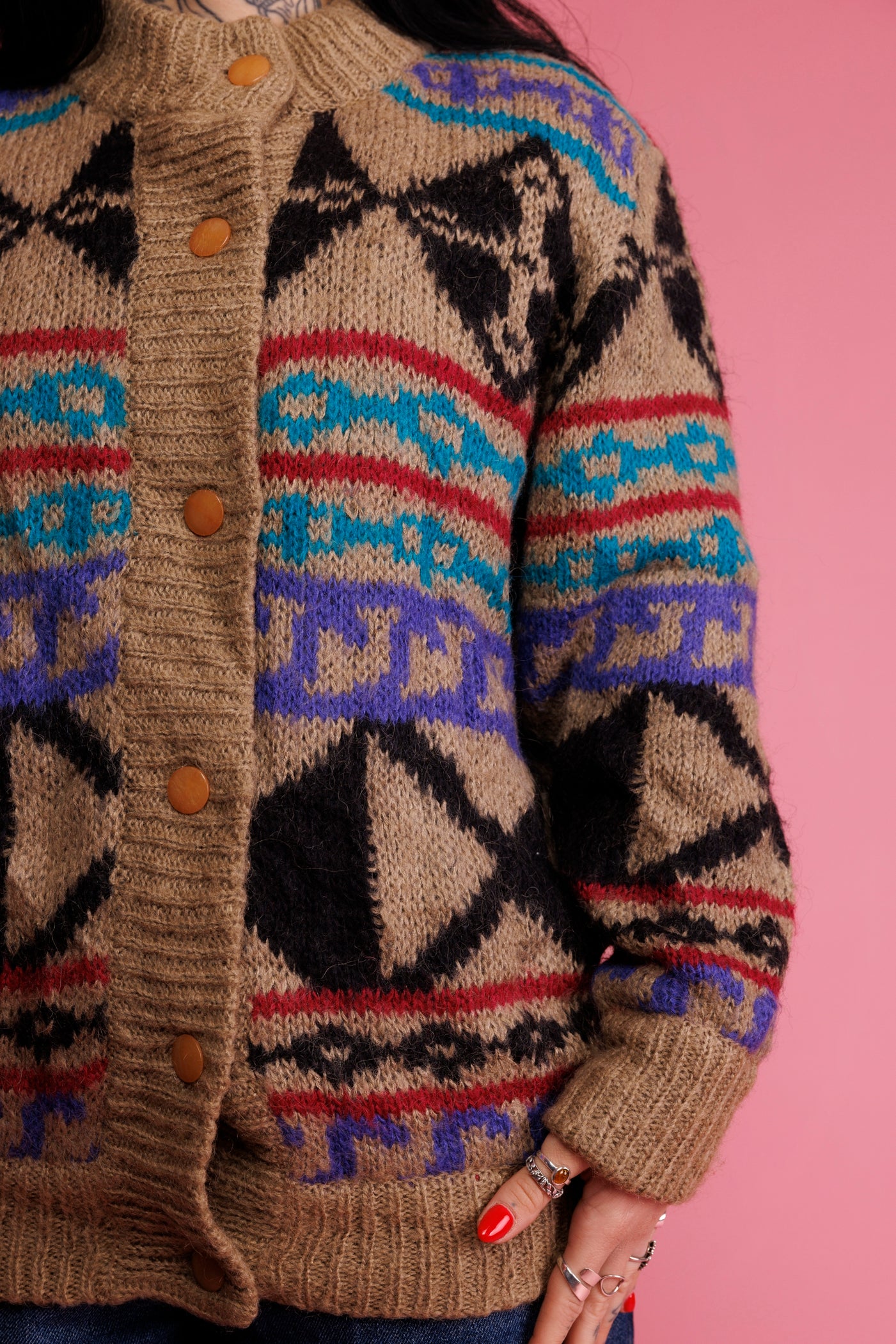 80's Navajo Cardi S/M