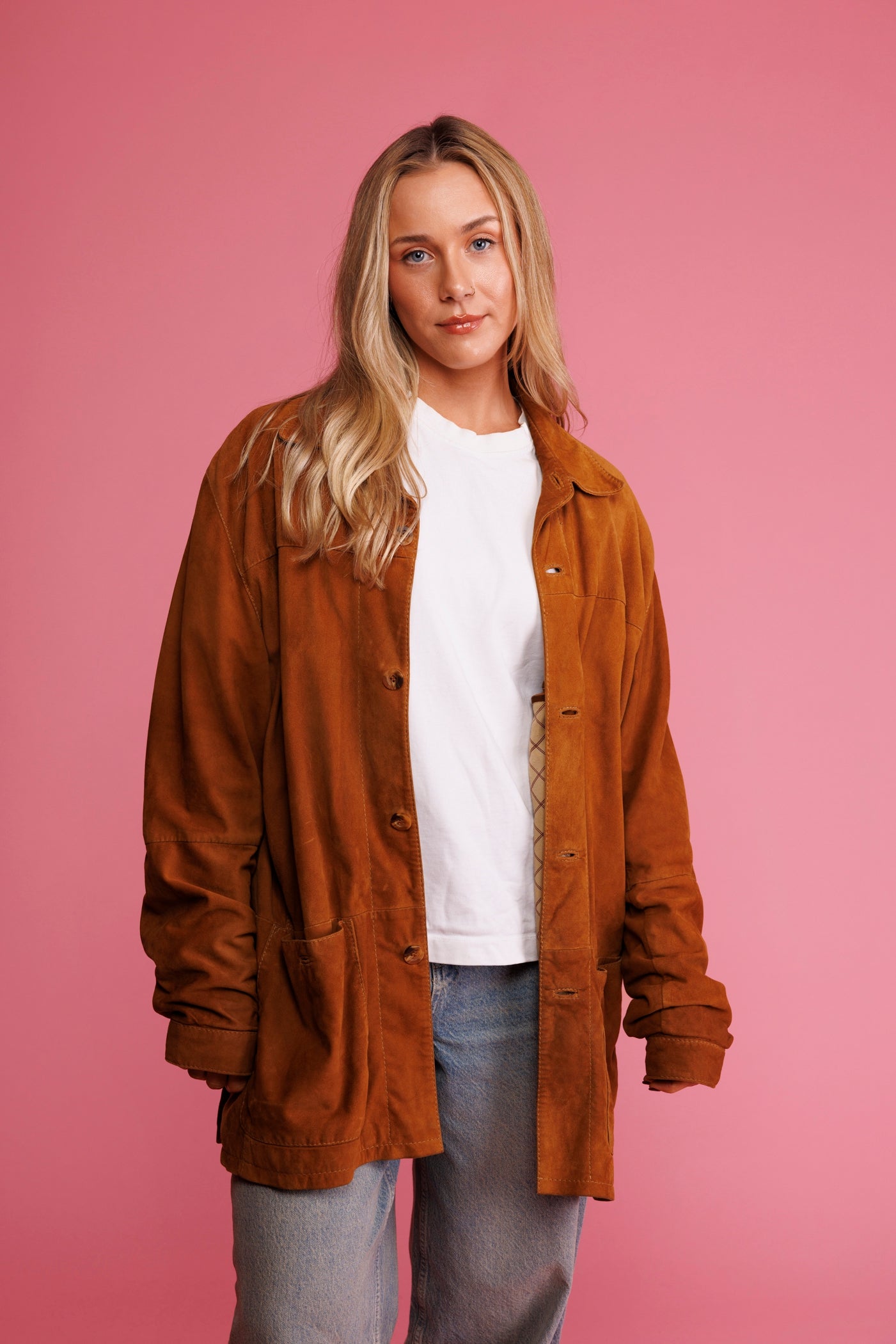 70's Suede Shacket L/XL