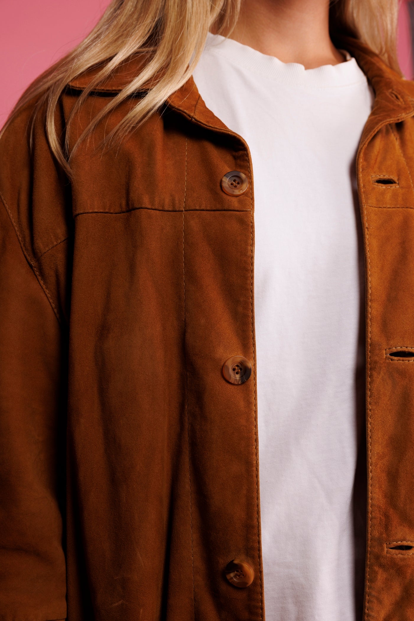 70's Suede Shacket L/XL