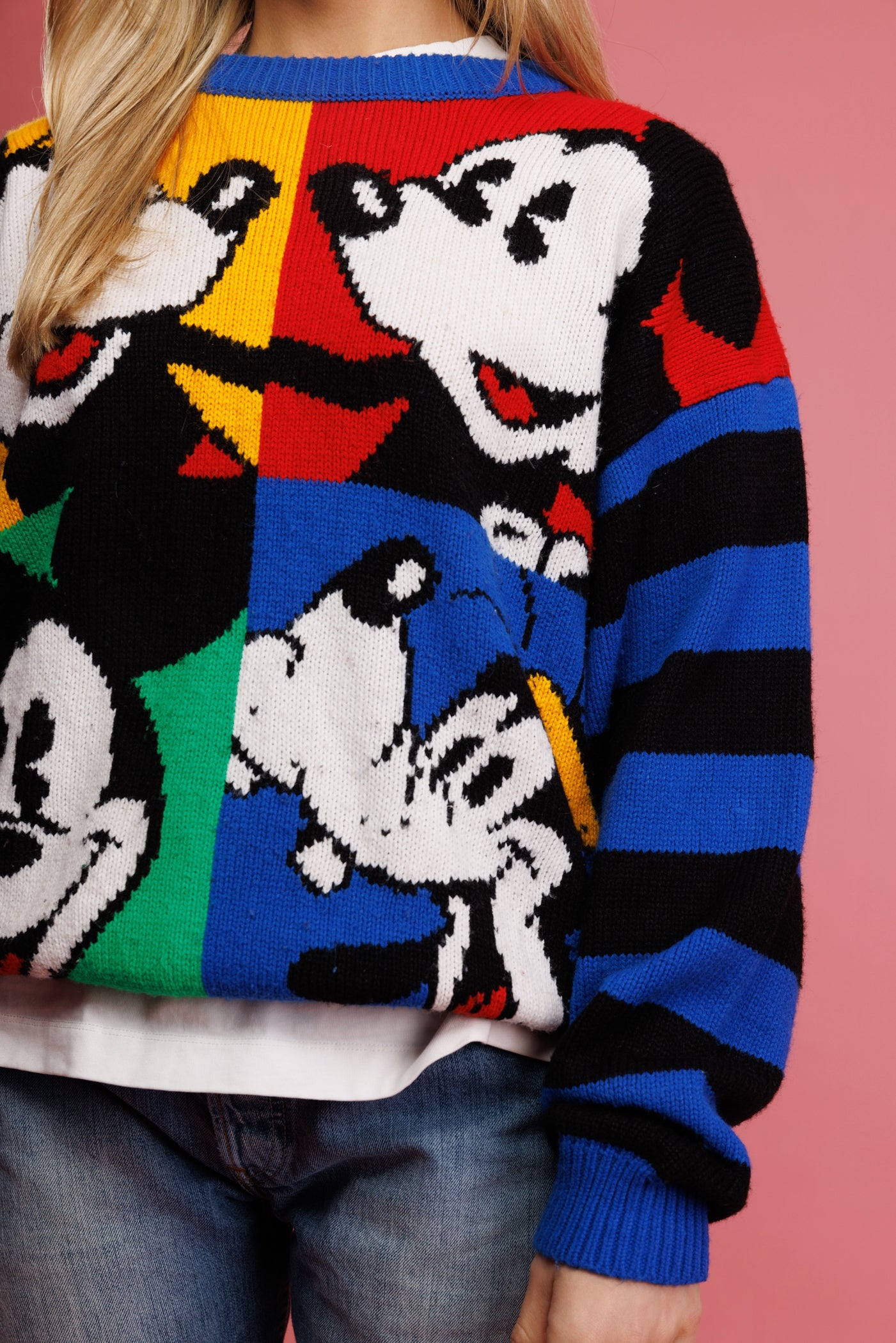 1980's Vintage Disney Knit Jumper M/L