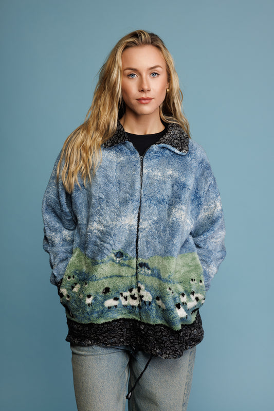 90's Sheep Fleece M