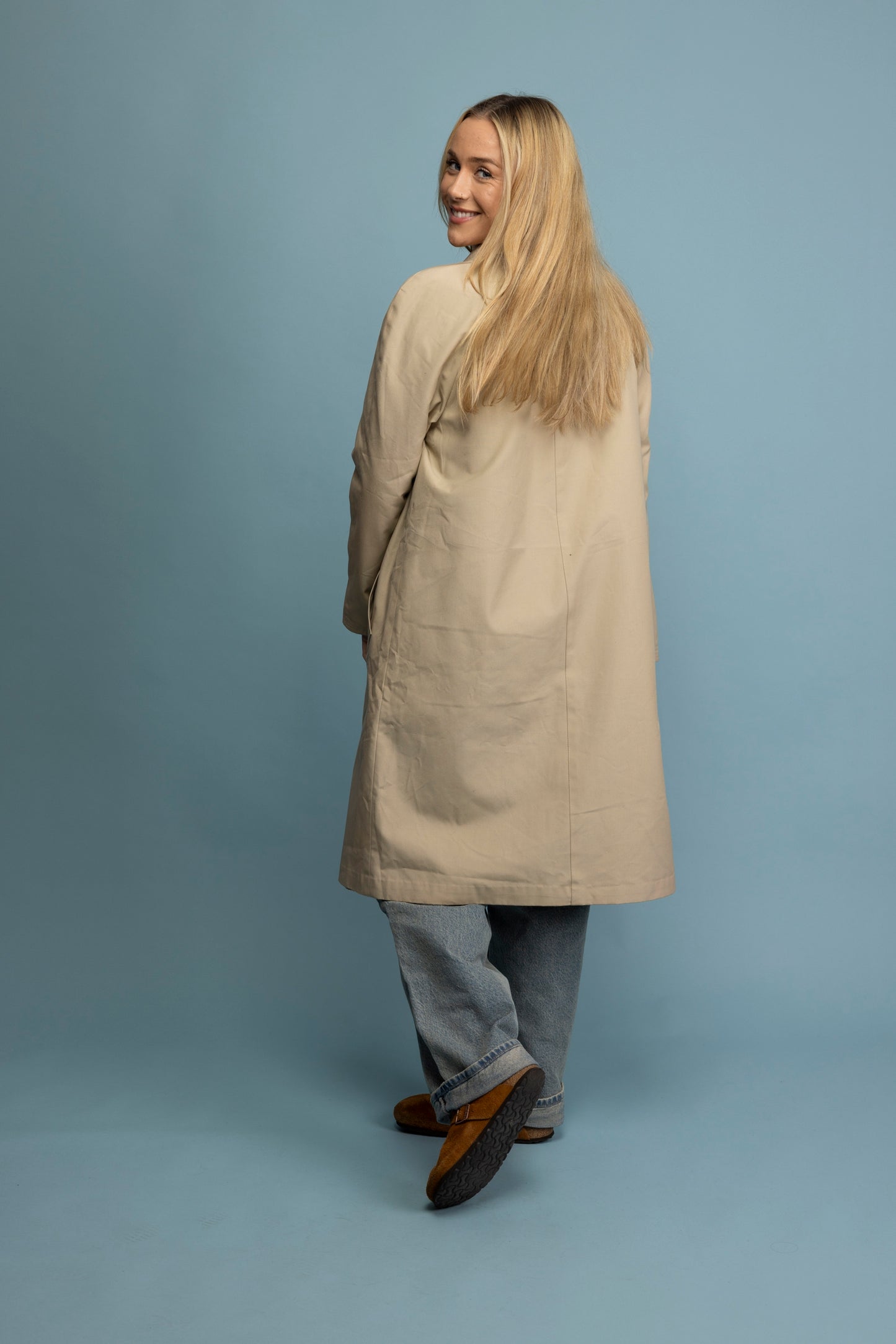 1980's Reversible Wool Coat & Trench M